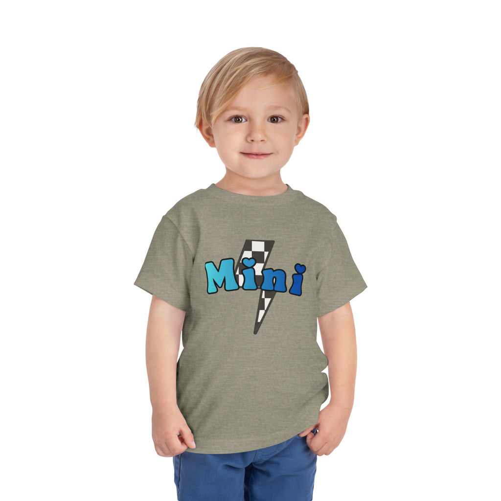 Toddler Lightning Bolt Short Sleeve Tee — Mini Lightning Bolt to Match Mama