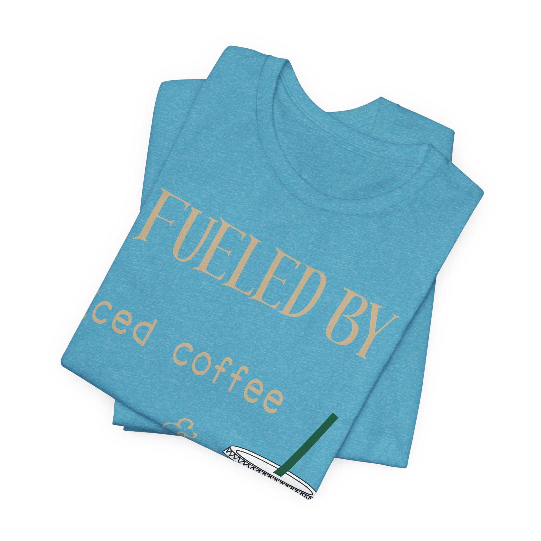 Fueled by Iced Coffee and Anxiety T-Shirt