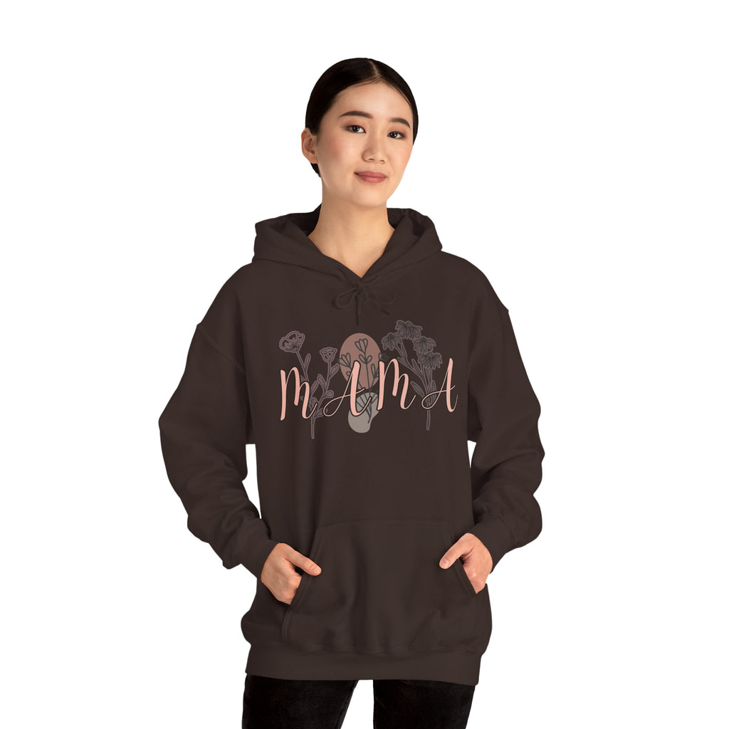 Mama Floral Hoodie – Cozy Mother's Day Gift Sweatshirt