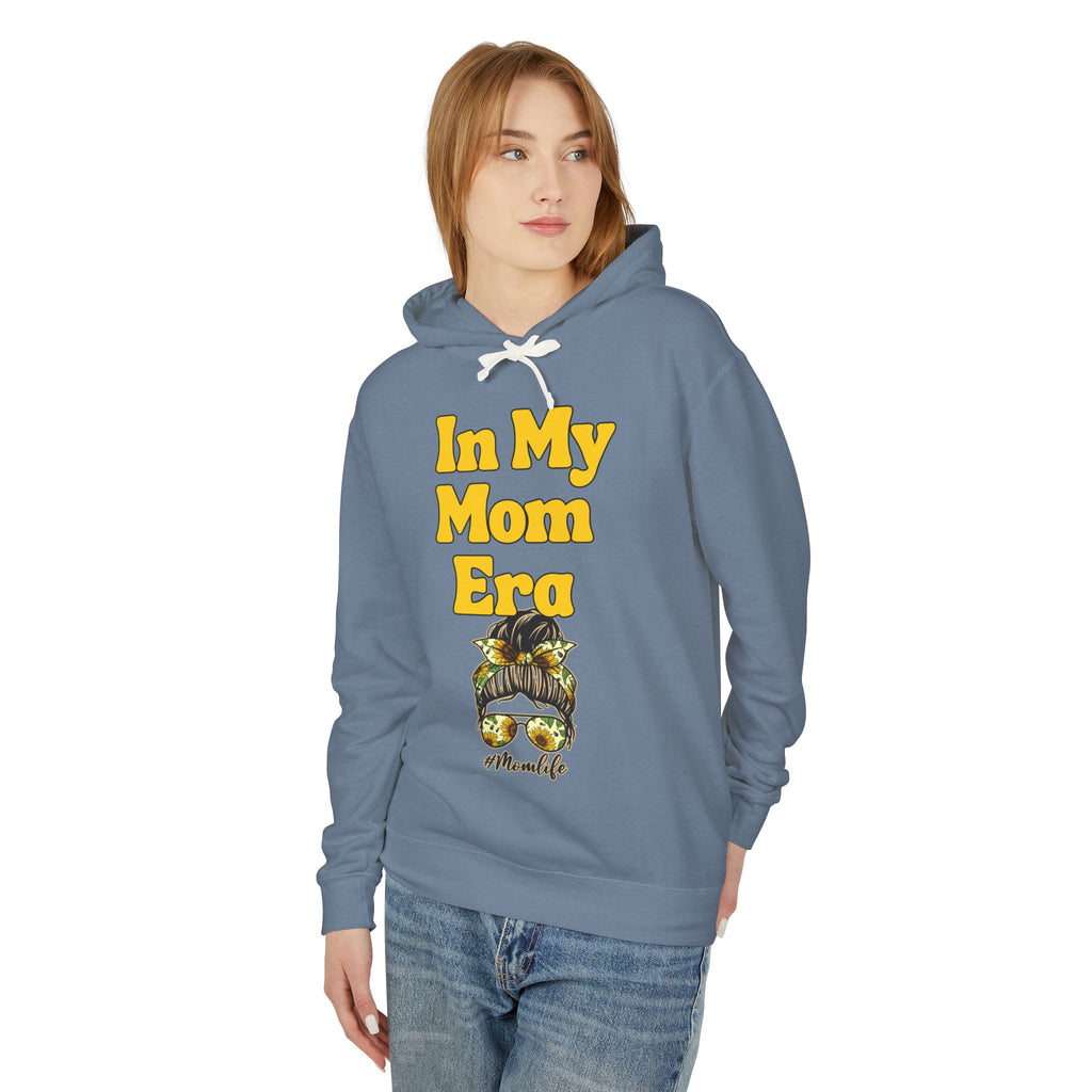 "In My Mom Era" Hoodie — Lightweight Mom Life Sweatshirt