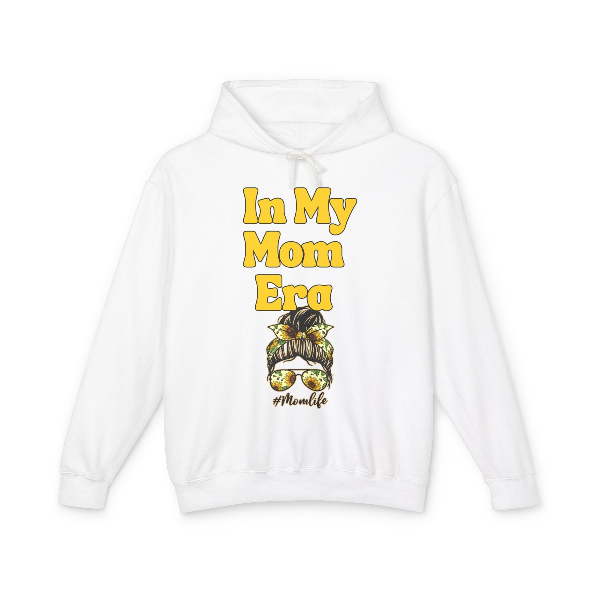 "In My Mom Era" Hoodie — Lightweight Mom Life Sweatshirt