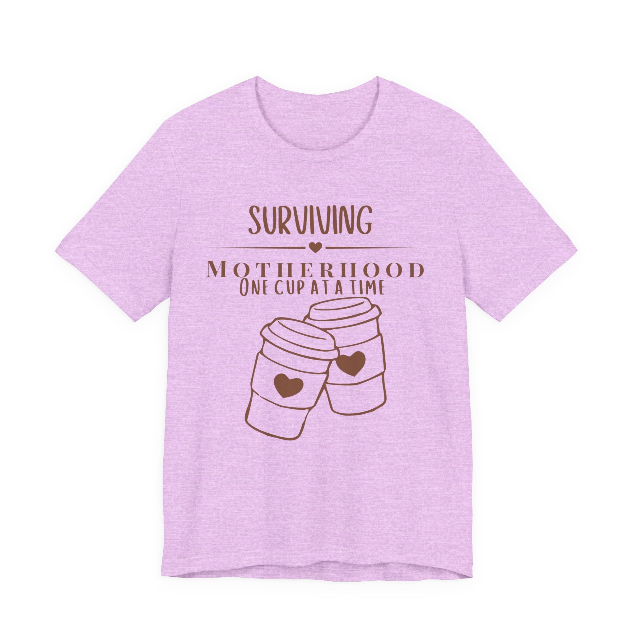 Surviving motherhood one cup at a time shirt