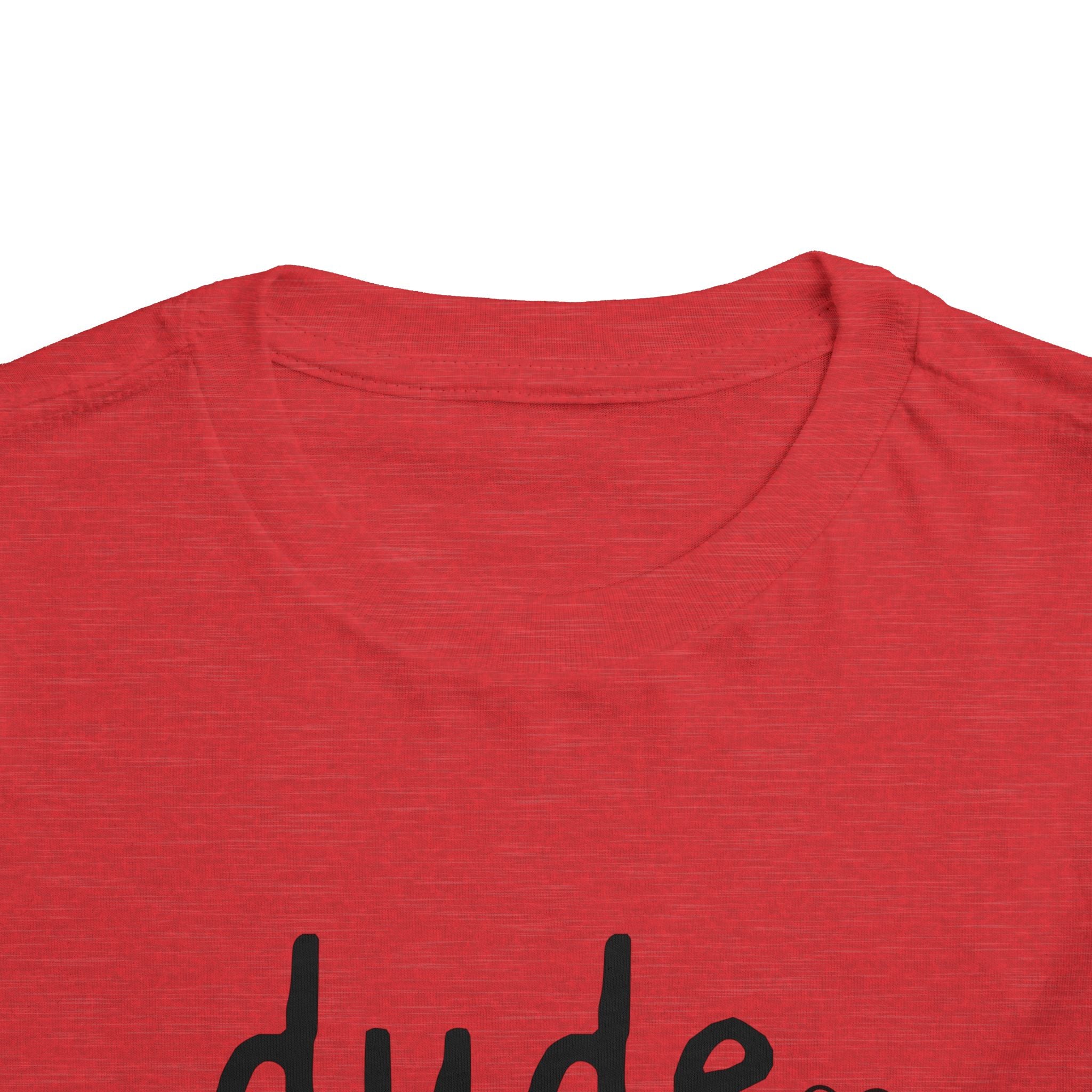 Dude Heart Toddler Tee — Kids' 'Dude' Heart T-Shirt