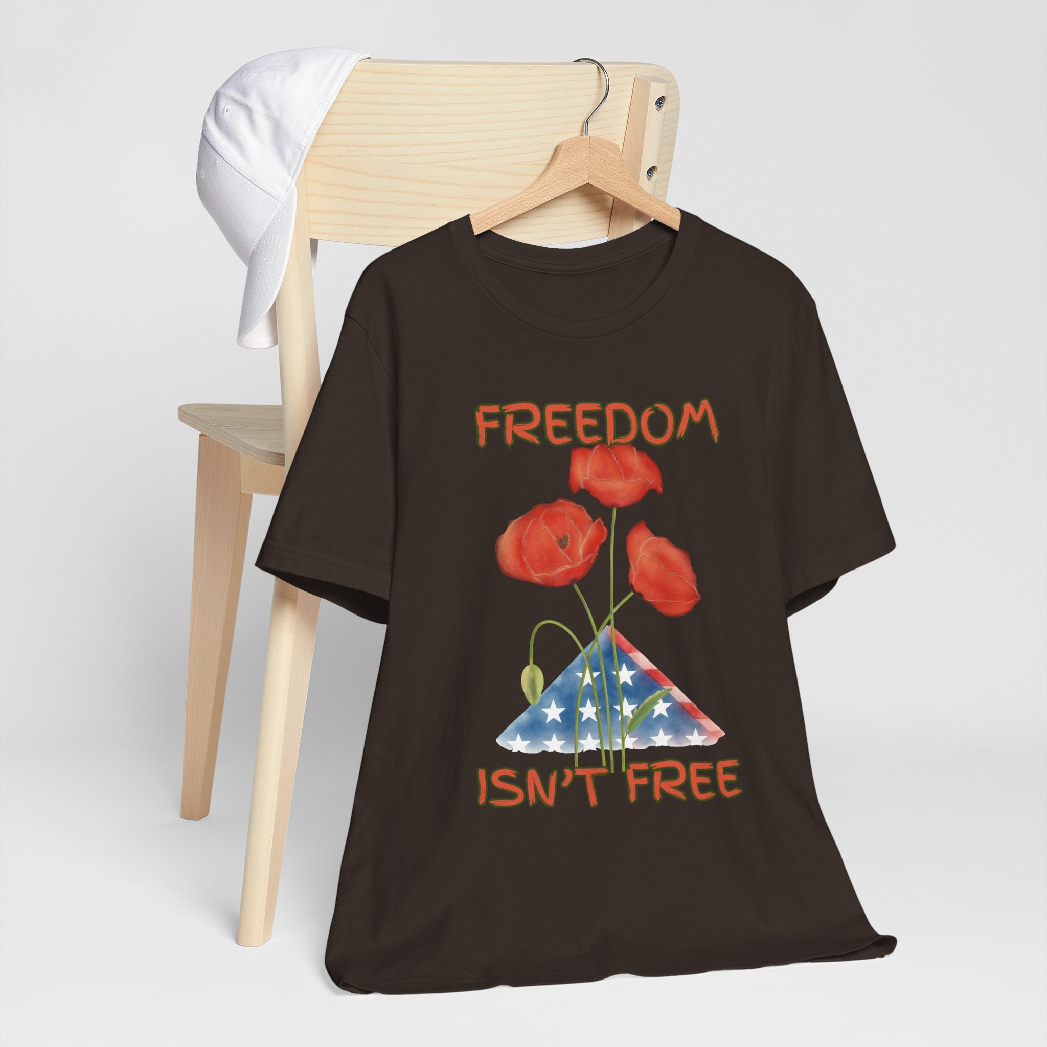Freedom Isn't Free T-Shirt — Patriotic Tribute Tee