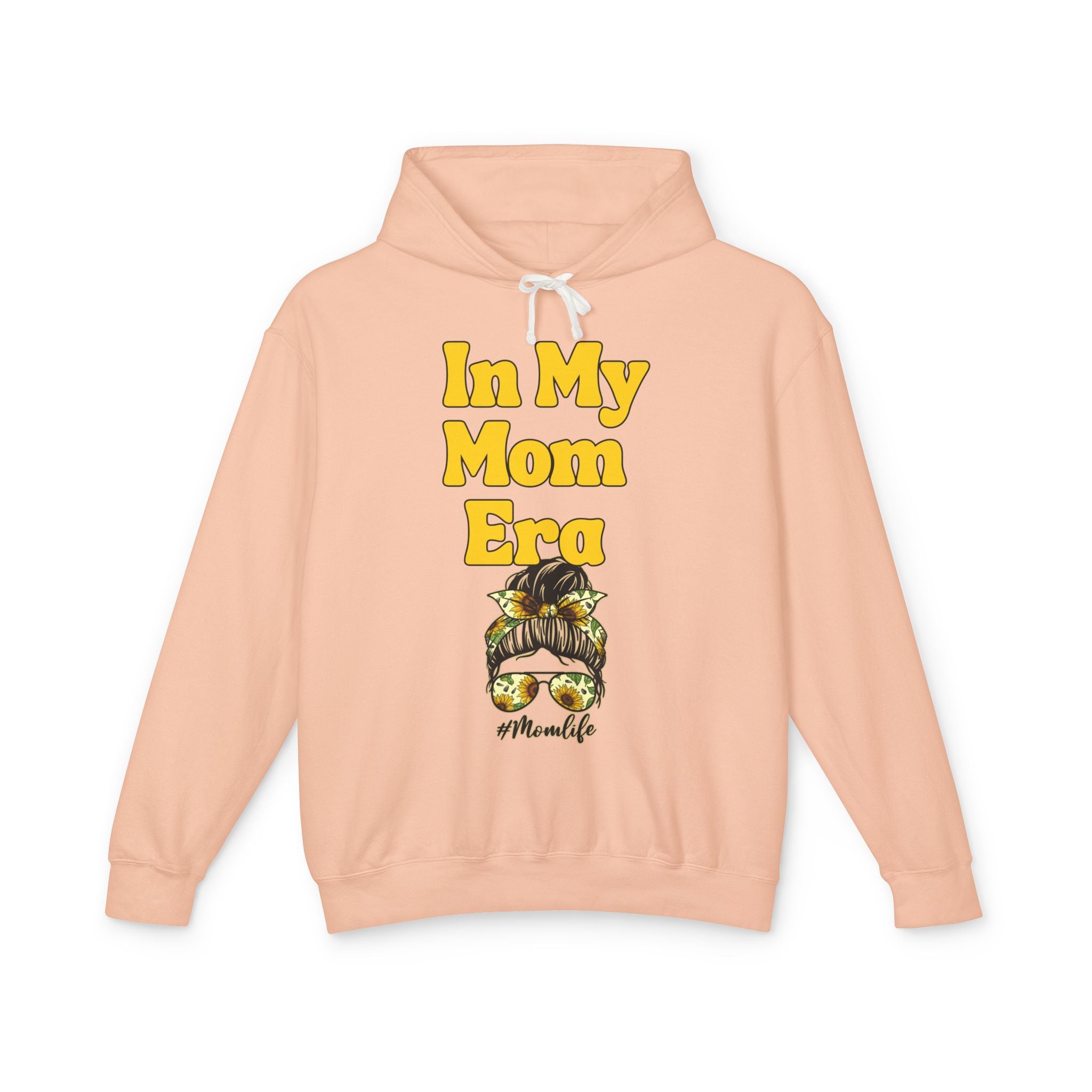 "In My Mom Era" Hoodie — Lightweight Mom Life Sweatshirt