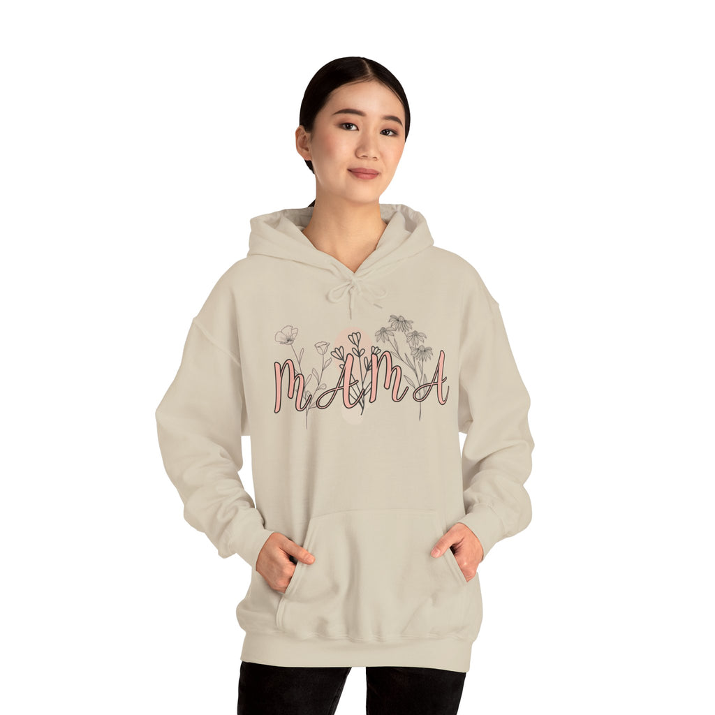 Mama Floral Hoodie – Cozy Mother's Day Gift Sweatshirt