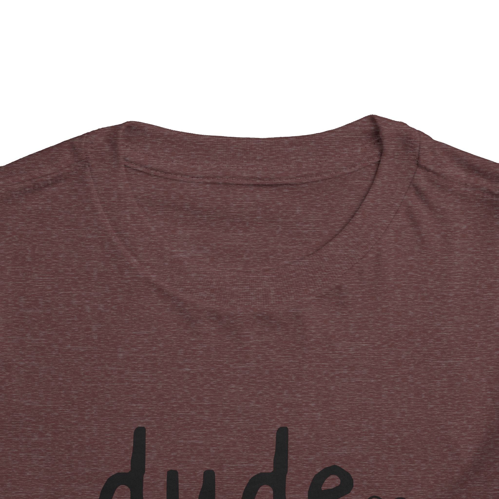 Dude Heart Toddler Tee — Kids' 'Dude' Heart T-Shirt