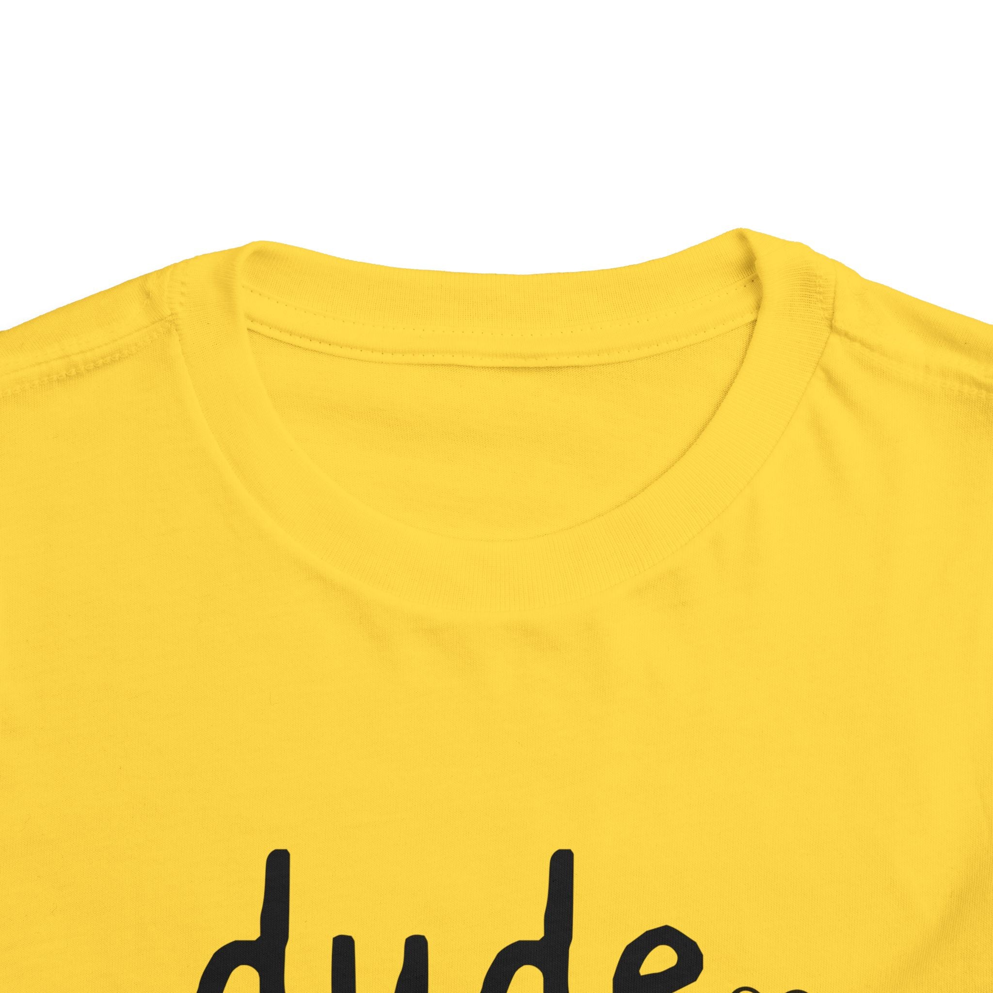 Dude Heart Toddler Tee — Kids' 'Dude' Heart T-Shirt