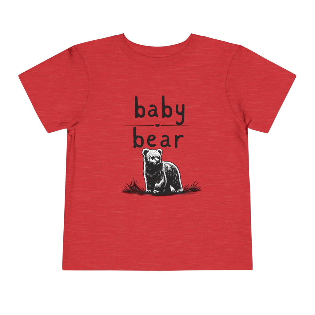 Baby Bear Toddler Tee — Matching Mama Bear Shirt