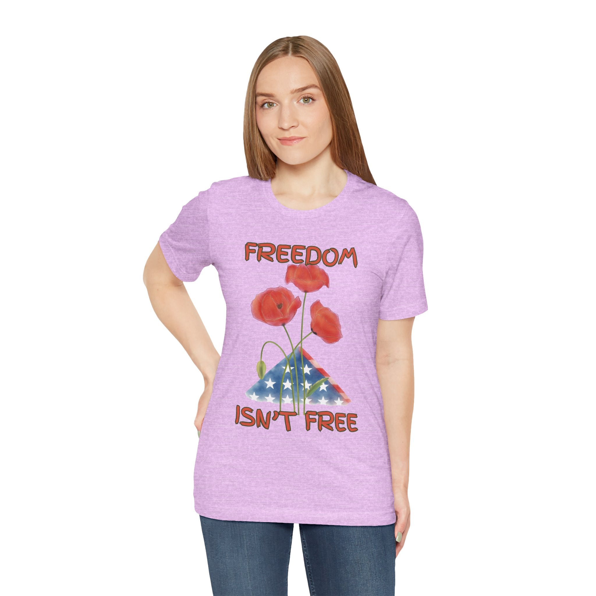 Freedom Isn't Free T-Shirt — Patriotic Tribute Tee