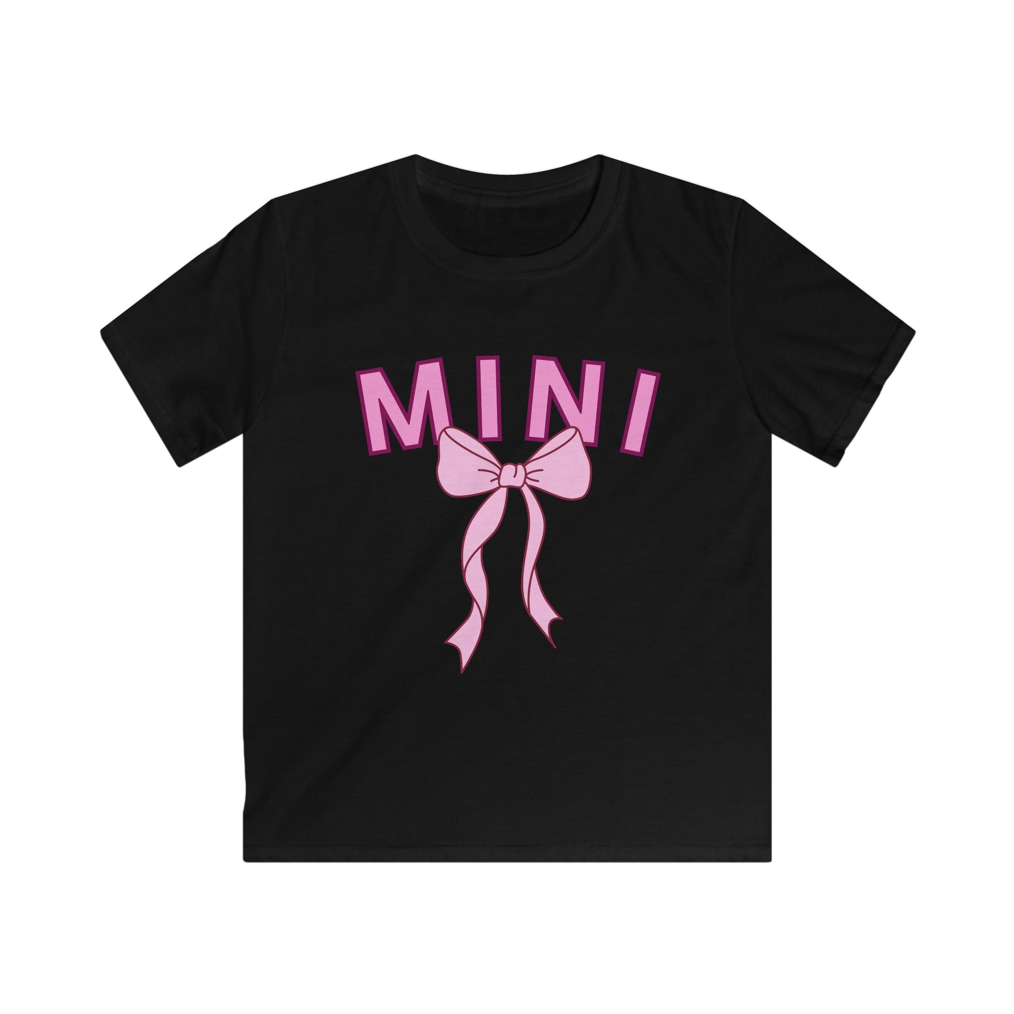 Matching Mama & Kids Tee — Mini Shirt with Bow
