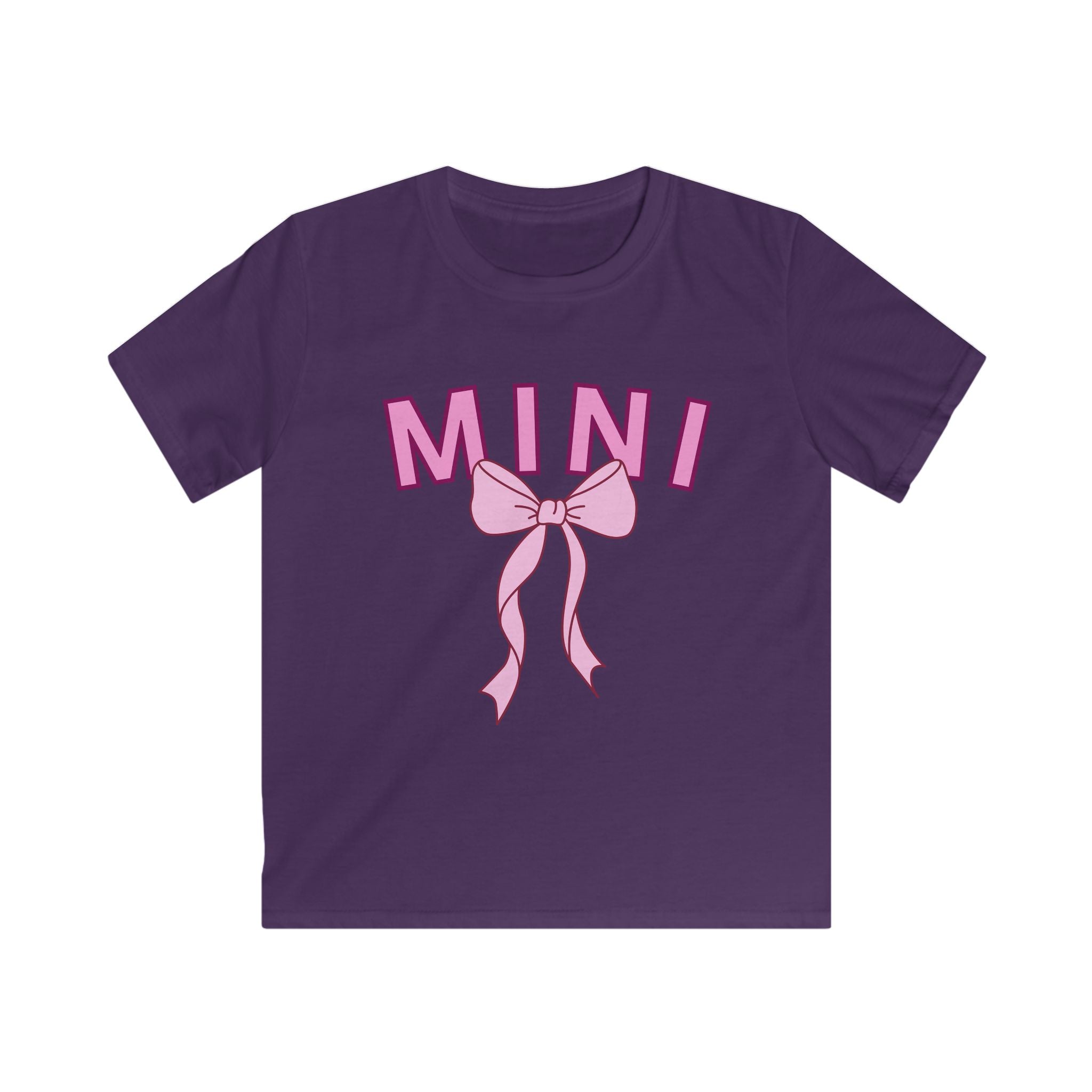 Matching Mama & Kids Tee — Mini Shirt with Bow