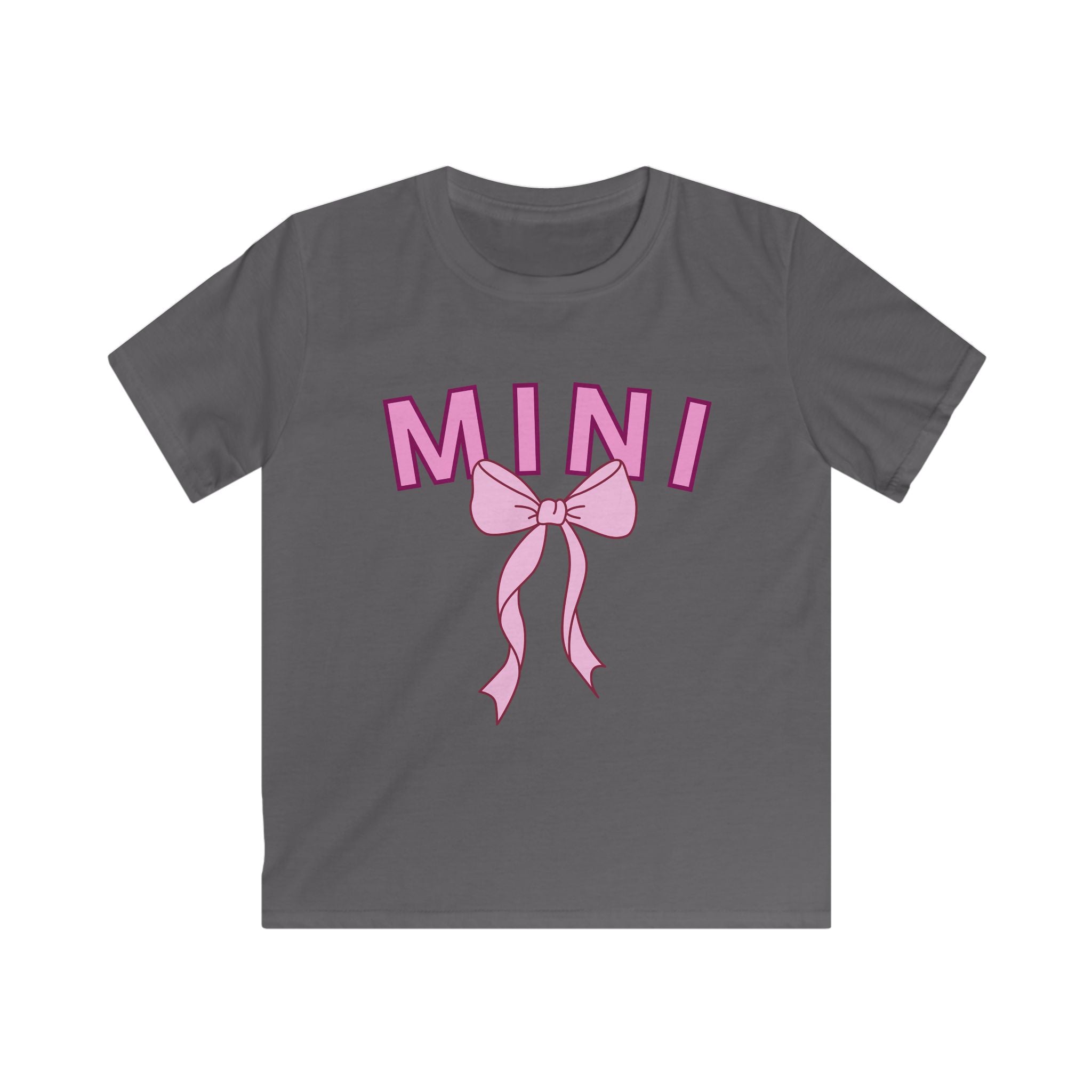 Matching Mama & Kids Tee — Mini Shirt with Bow