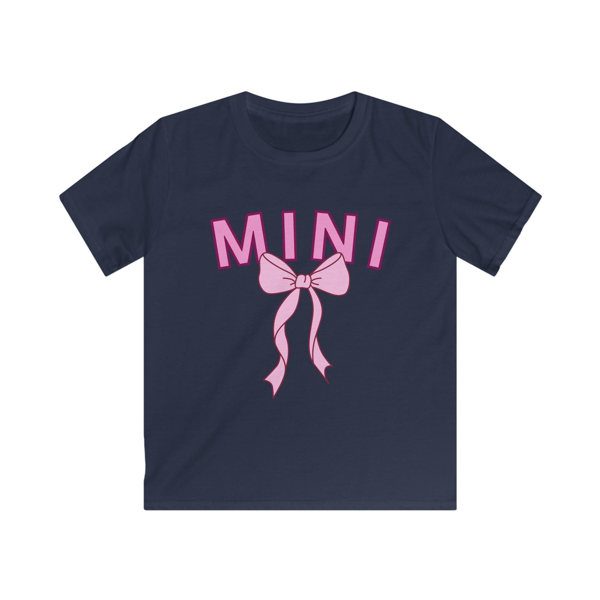 Matching Mama & Kids Tee — Mini Shirt with Bow