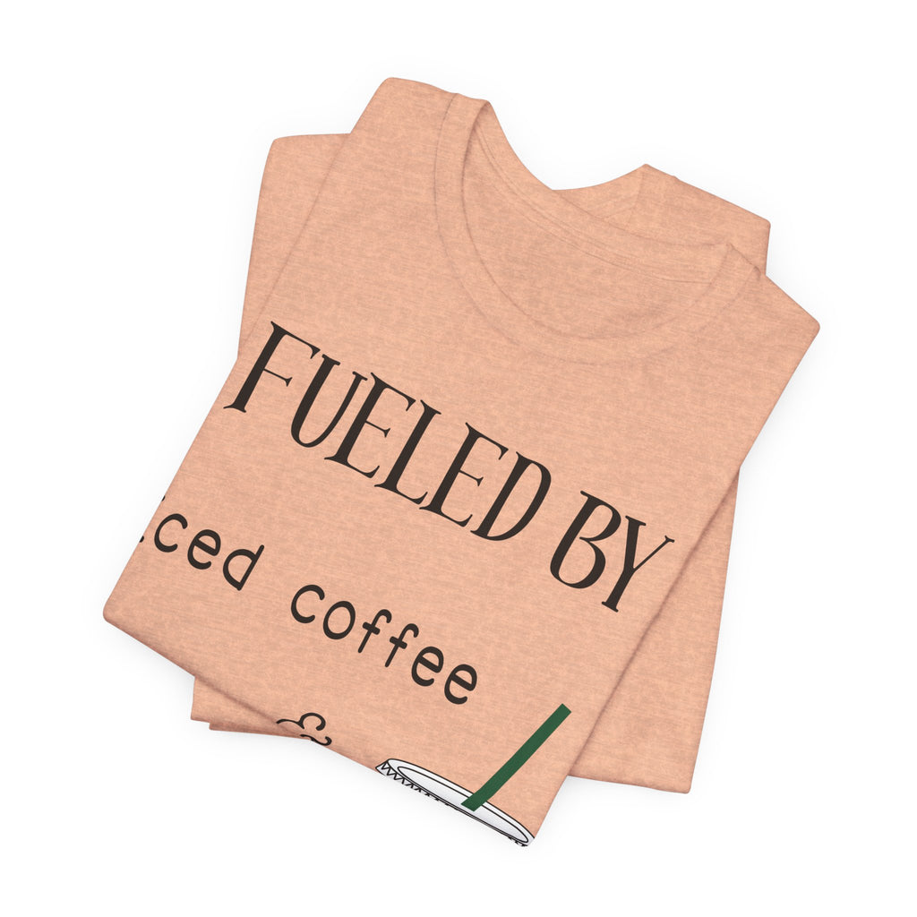 Fueled by Iced Coffee and Anxiety T-Shirt