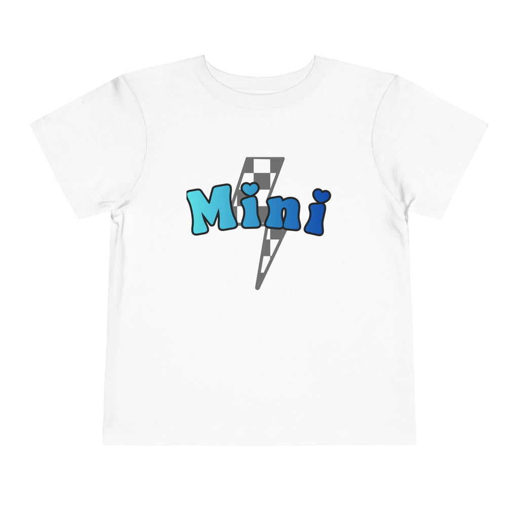 Toddler Lightning Bolt Short Sleeve Tee — Mini Lightning Bolt to Match Mama