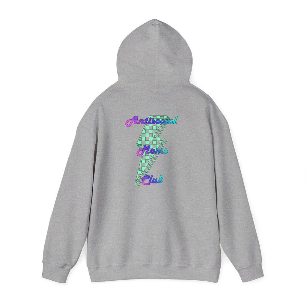 Antisocial Moms Club Hoodie — Funny Mom Squad Sweatshirt