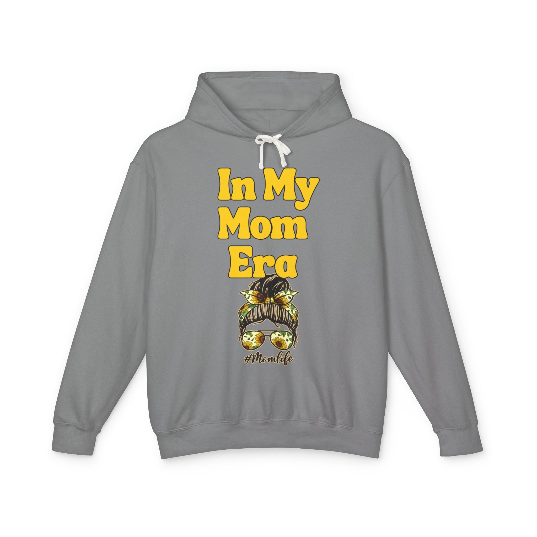 "In My Mom Era" Hoodie — Lightweight Mom Life Sweatshirt