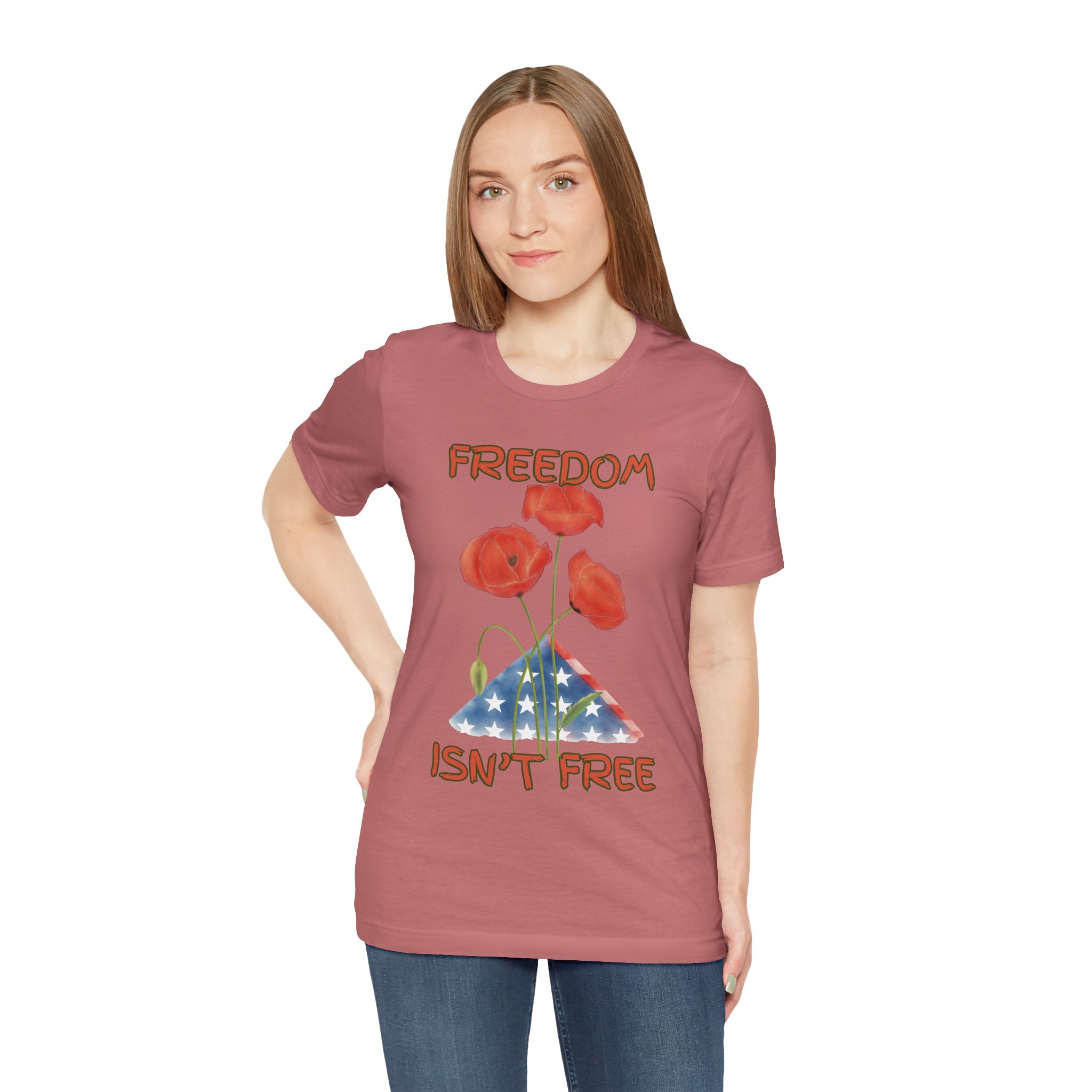 Freedom Isn't Free T-Shirt — Patriotic Tribute Tee