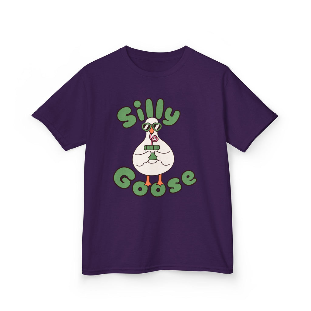 Silly Goose Kids T-Shirt — Cute Cartoon Goose Tee for Children
