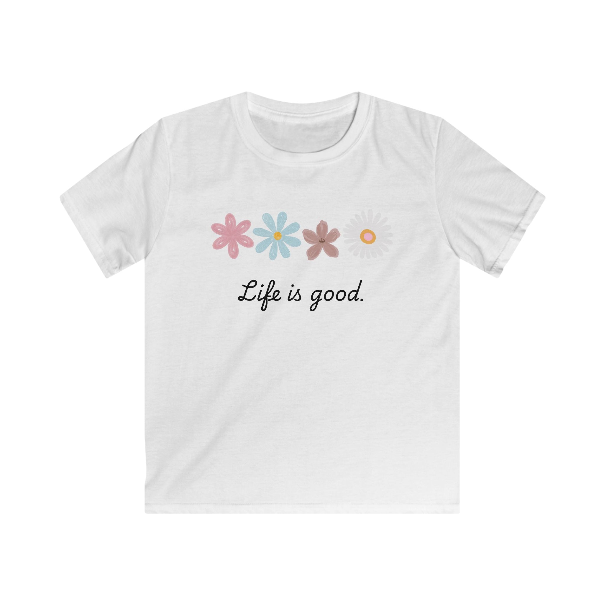 Life Is Good Kids Tee — Positive Graphic Children’s T-Shirt