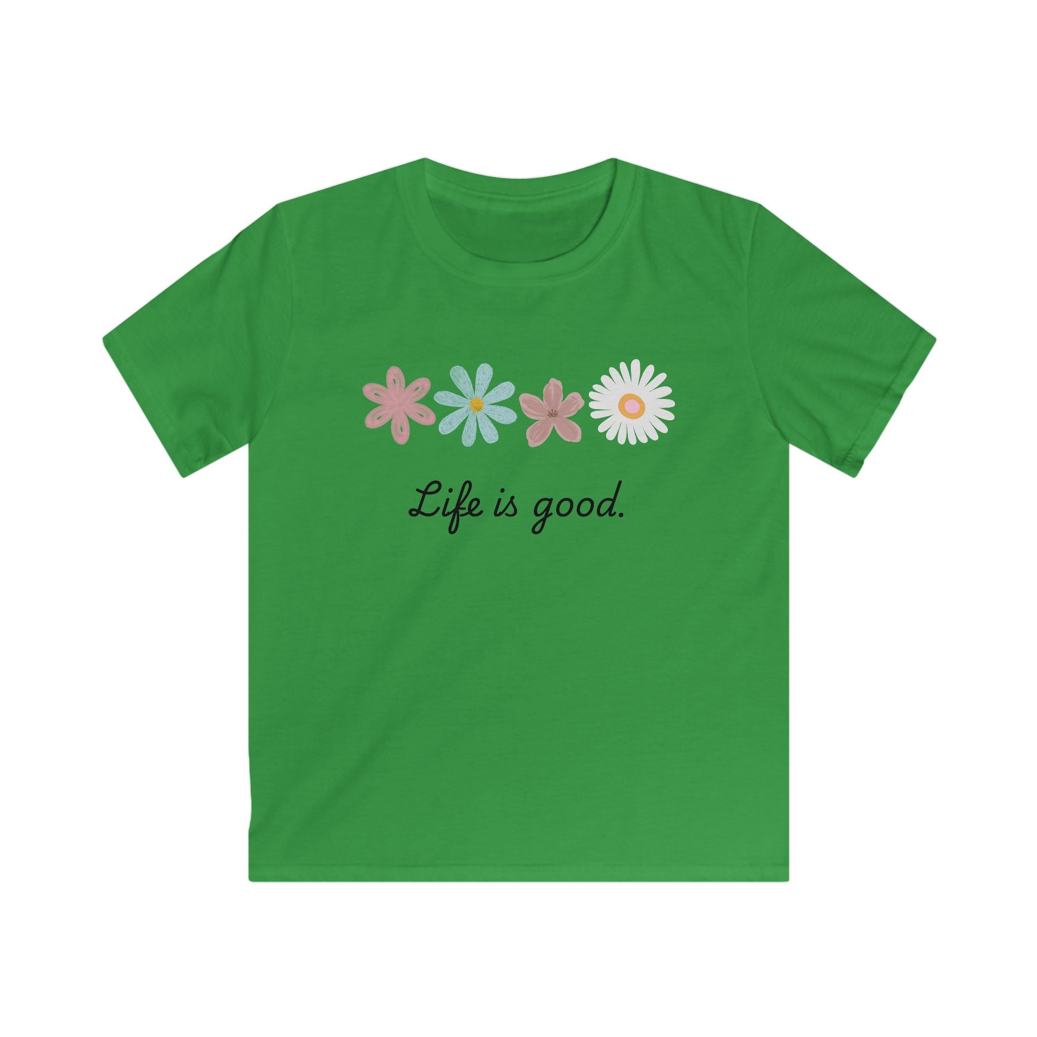 Life Is Good Kids Tee — Positive Graphic Children’s T-Shirt