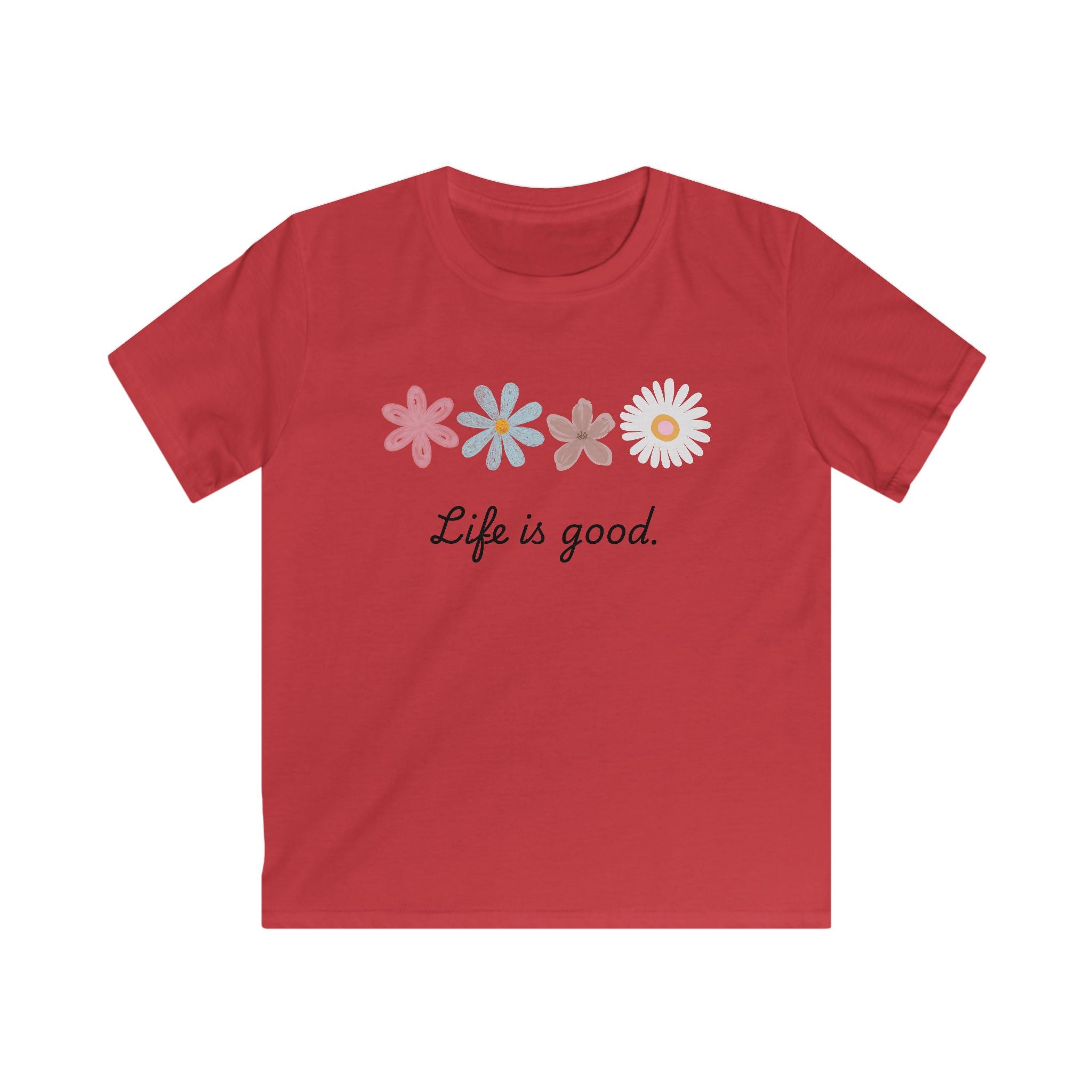 Life Is Good Kids Tee — Positive Graphic Children’s T-Shirt