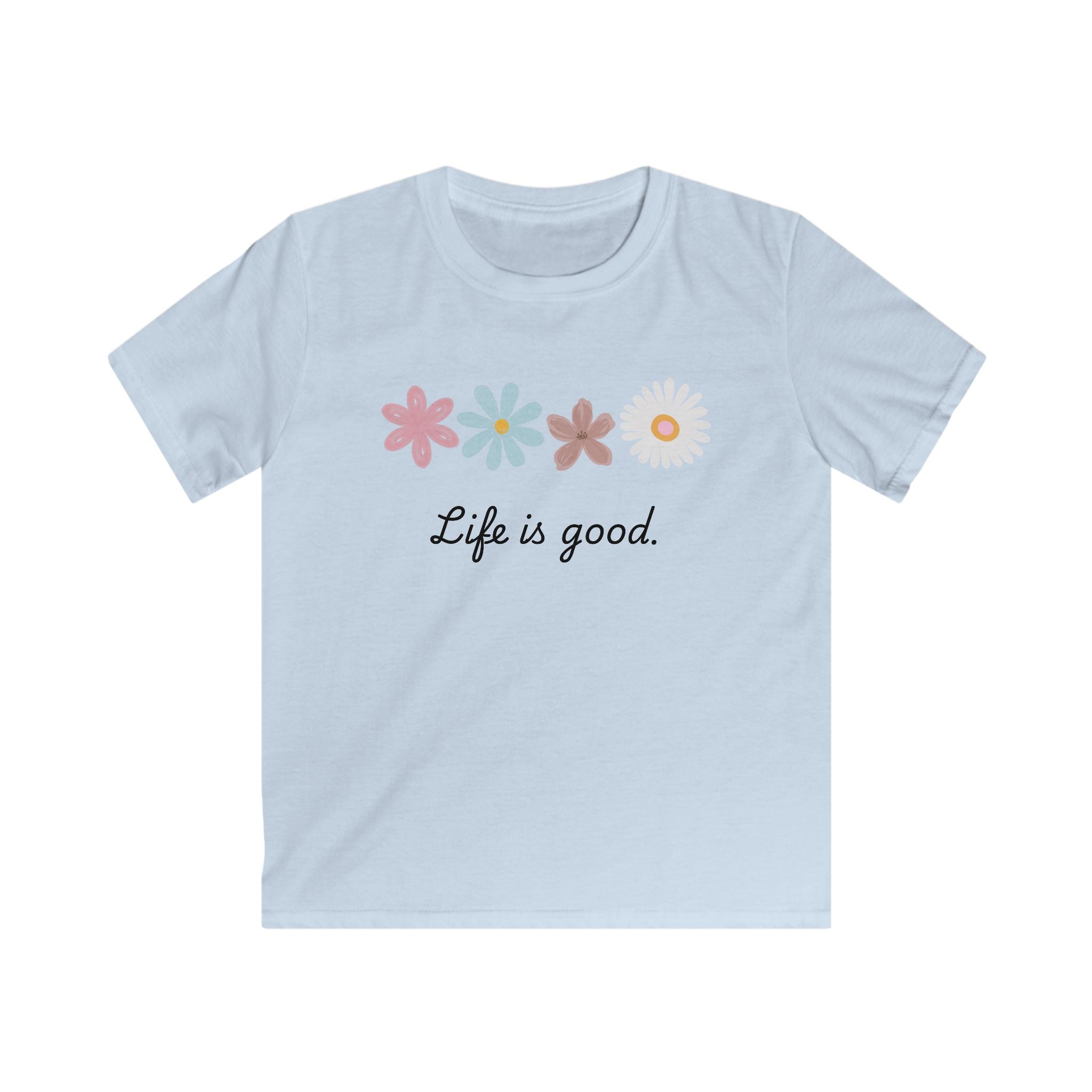 Life Is Good Kids Tee — Positive Graphic Children’s T-Shirt