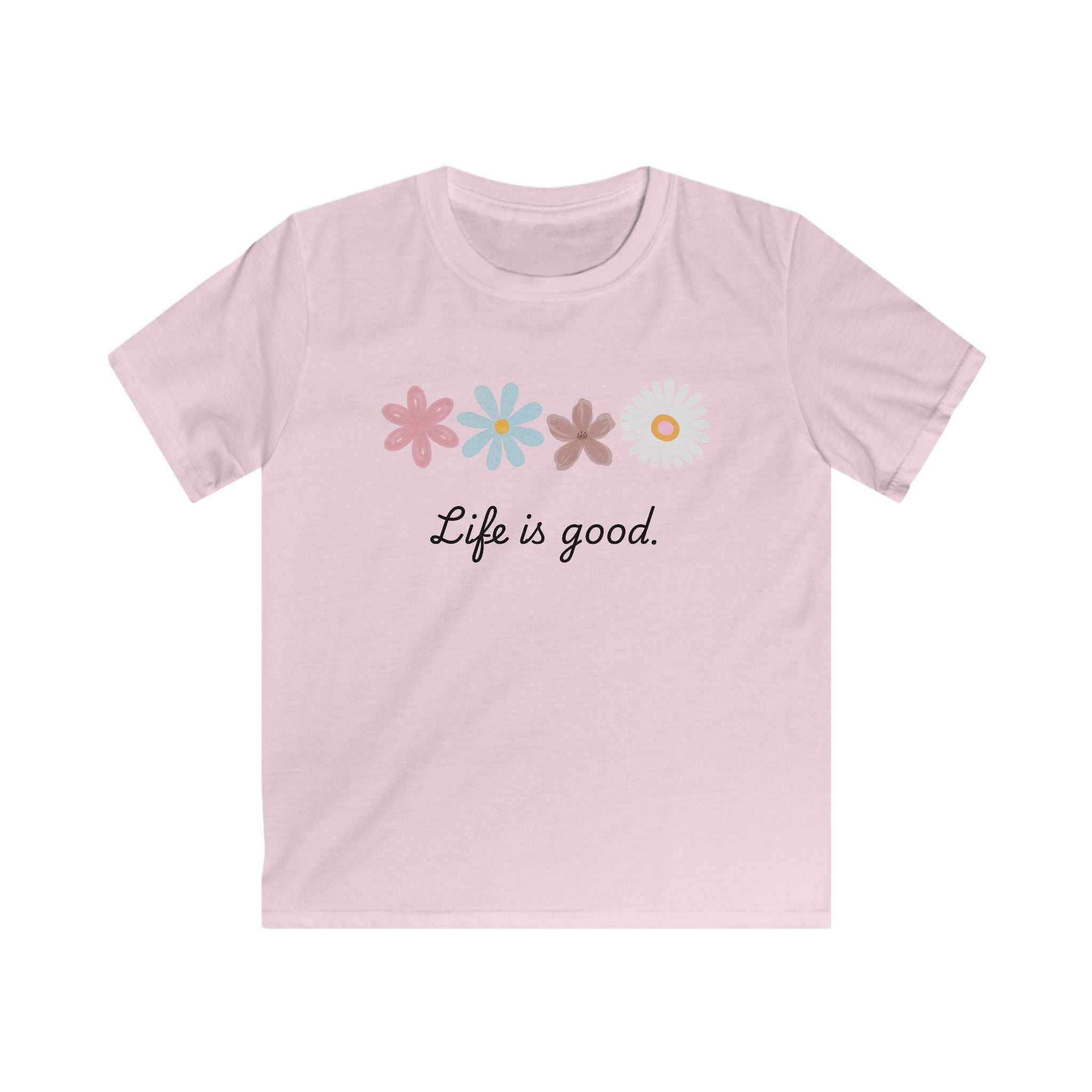 Life Is Good Kids Tee — Positive Graphic Children’s T-Shirt