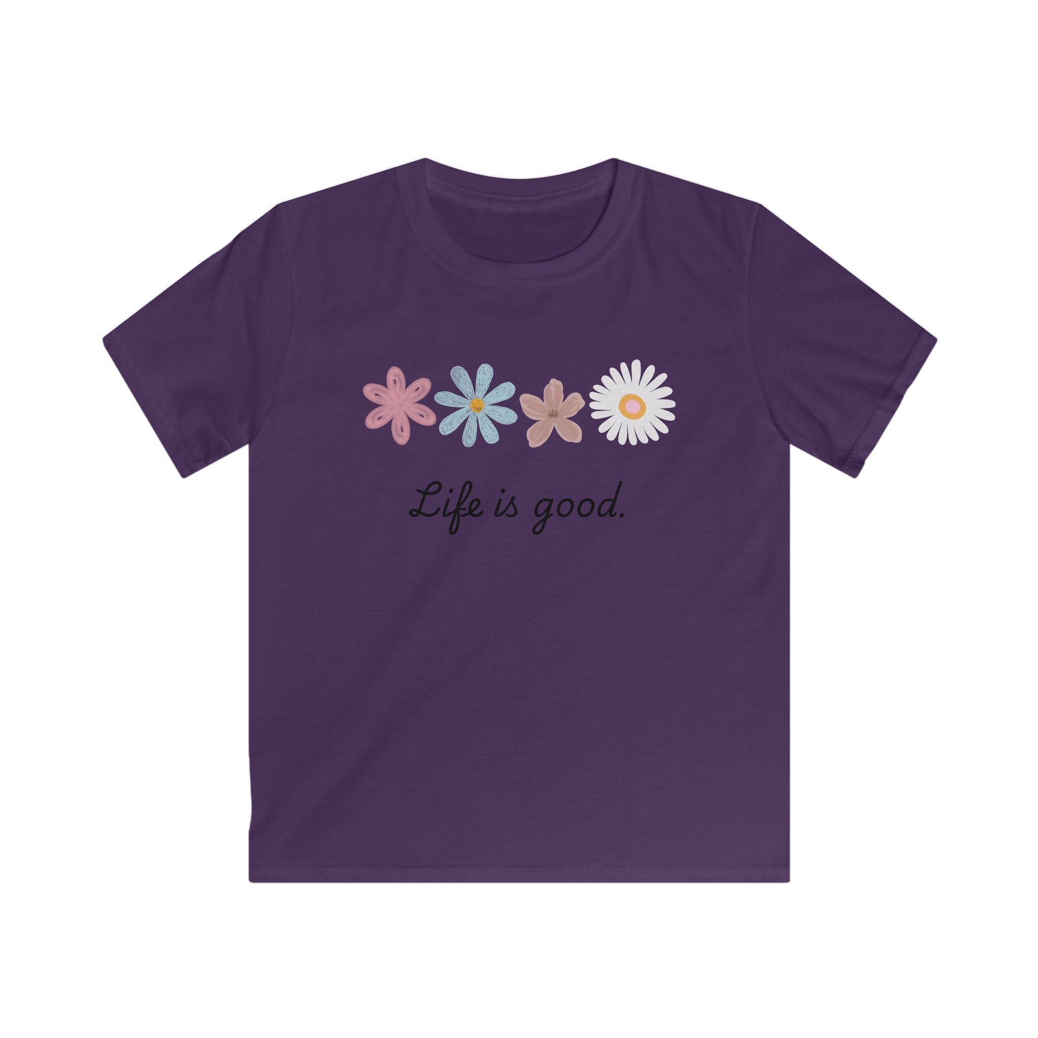 Life Is Good Kids Tee — Positive Graphic Children’s T-Shirt