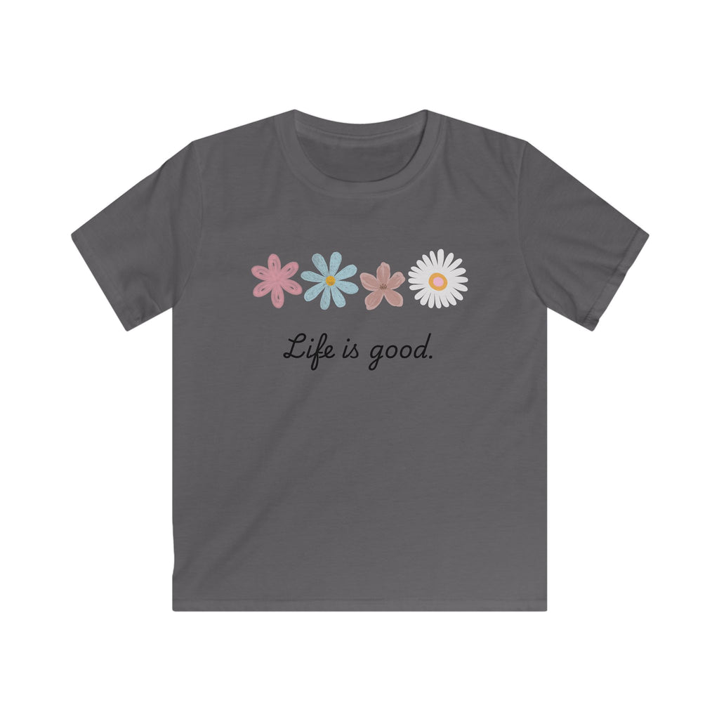 Life Is Good Kids Tee — Positive Graphic Children’s T-Shirt