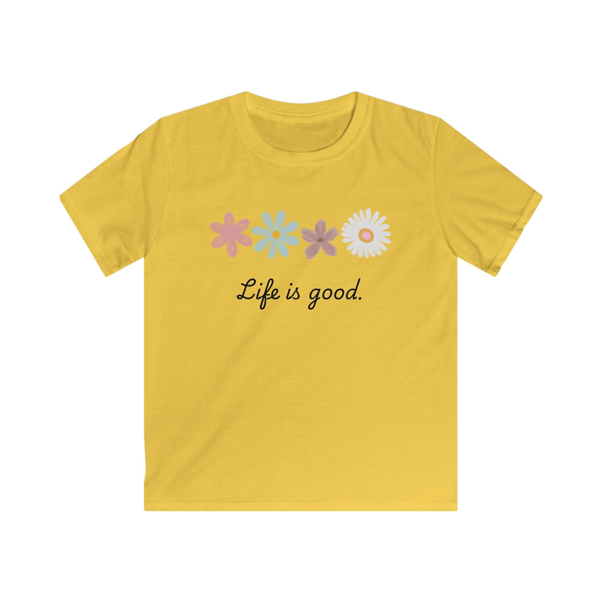 Life Is Good Kids Tee — Positive Graphic Children’s T-Shirt