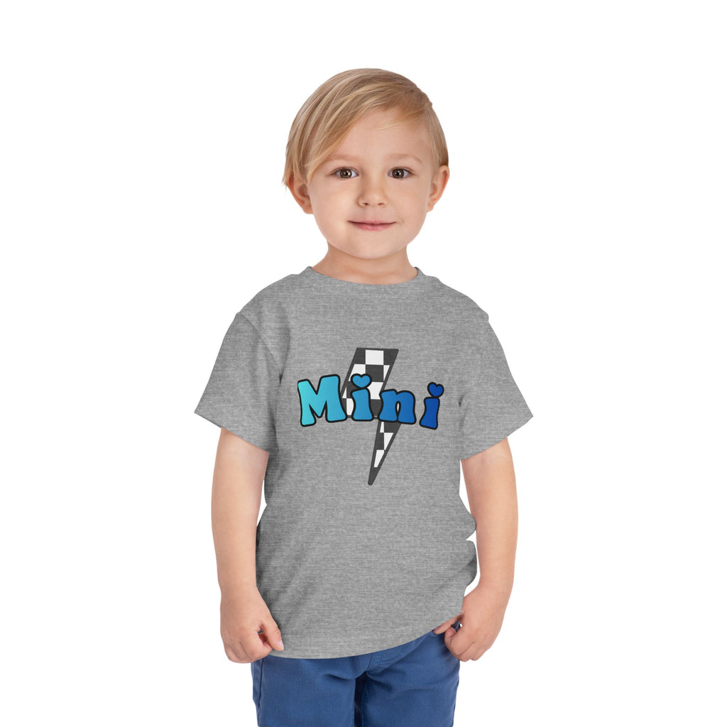 Toddler Lightning Bolt Short Sleeve Tee — Mini Lightning Bolt to Match Mama