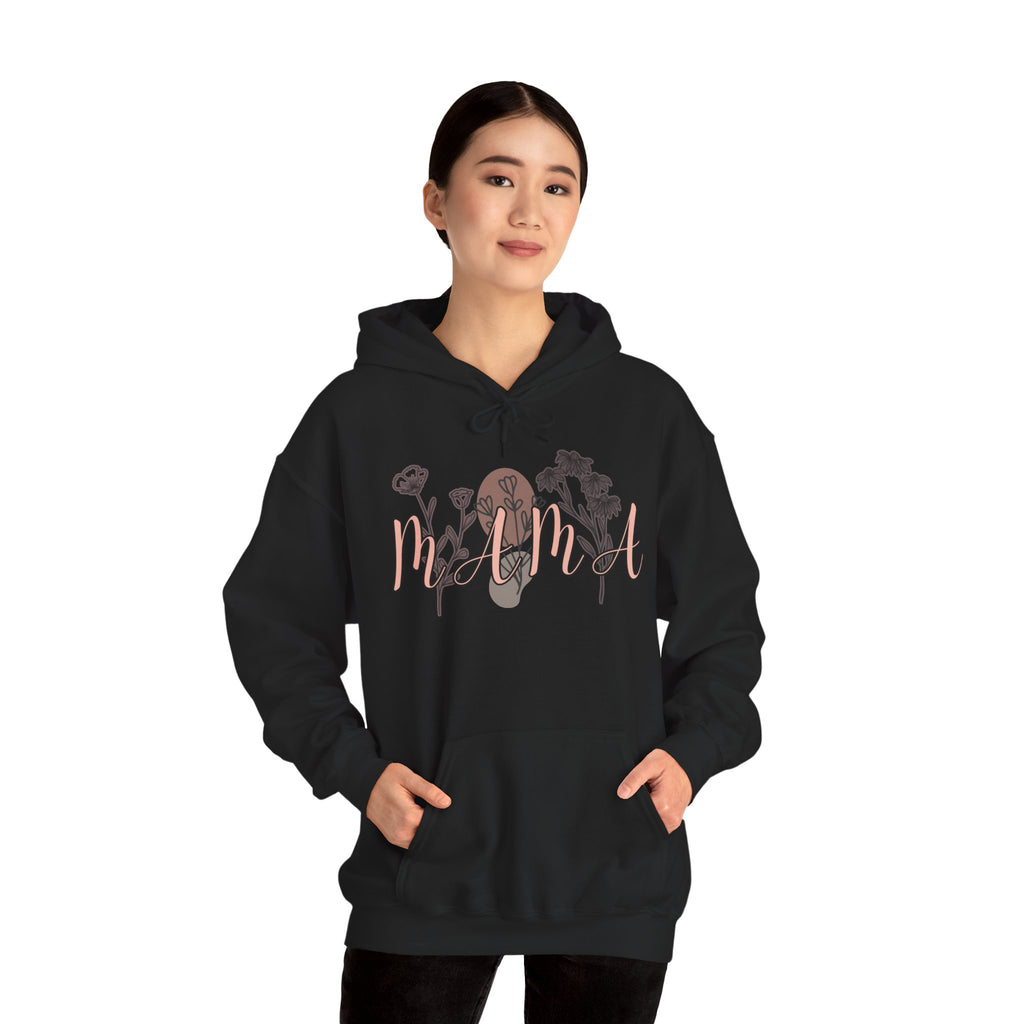 Mama Floral Hoodie – Cozy Mother's Day Gift Sweatshirt