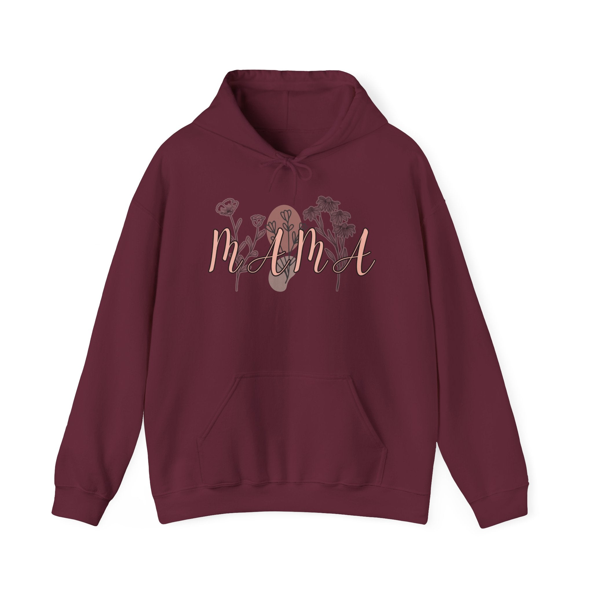 Mama Floral Hoodie – Cozy Mother's Day Gift Sweatshirt