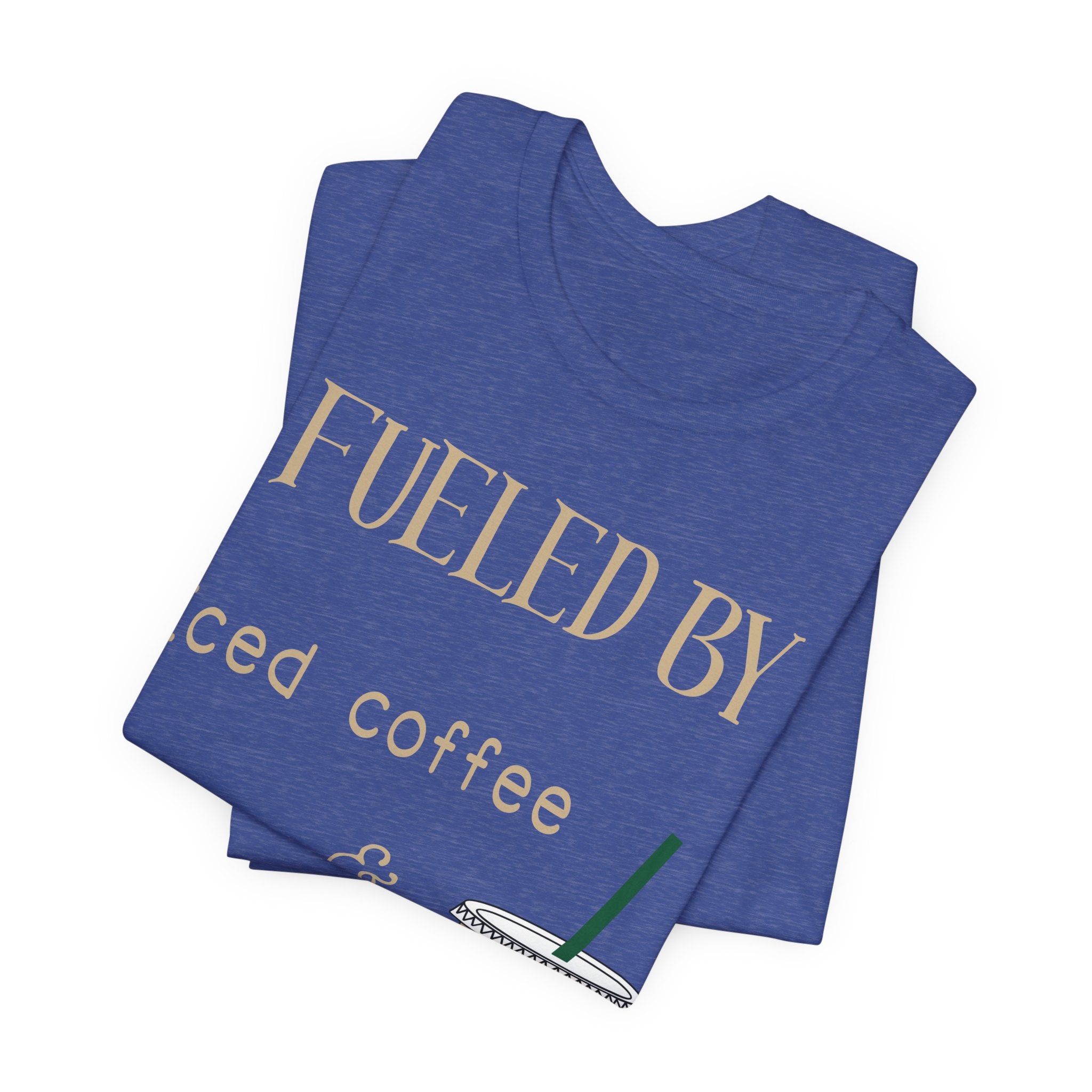 Fueled by Iced Coffee and Anxiety T-Shirt