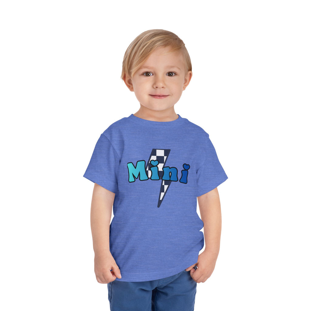 Toddler Lightning Bolt Short Sleeve Tee — Mini Lightning Bolt to Match Mama