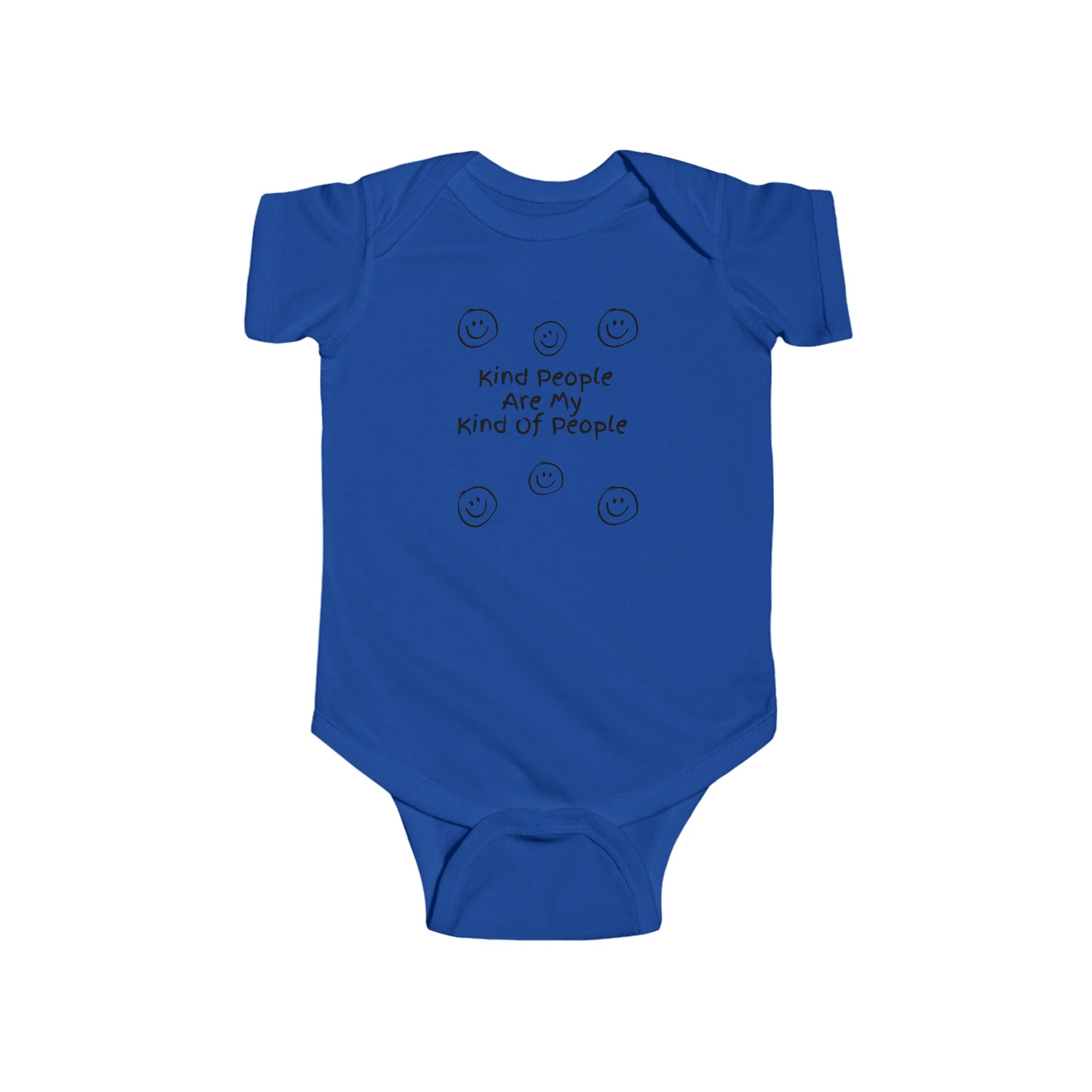 "Kind People Are My Kind of People" Infant Bodysuit — Cute Positive Baby Onesie