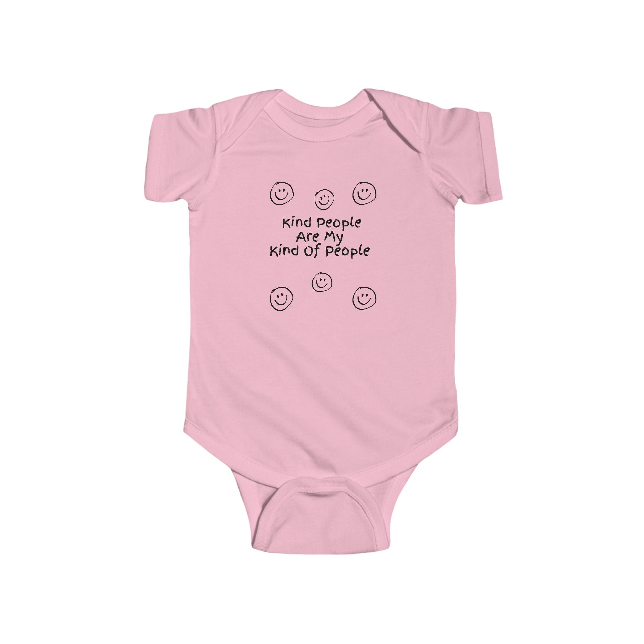 "Kind People Are My Kind of People" Infant Bodysuit — Cute Positive Baby Onesie