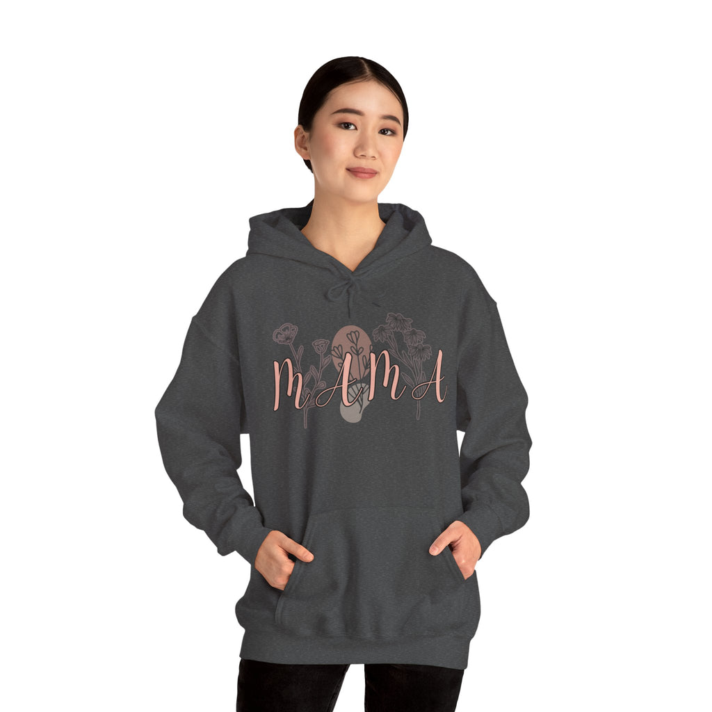Mama Floral Hoodie – Cozy Mother's Day Gift Sweatshirt