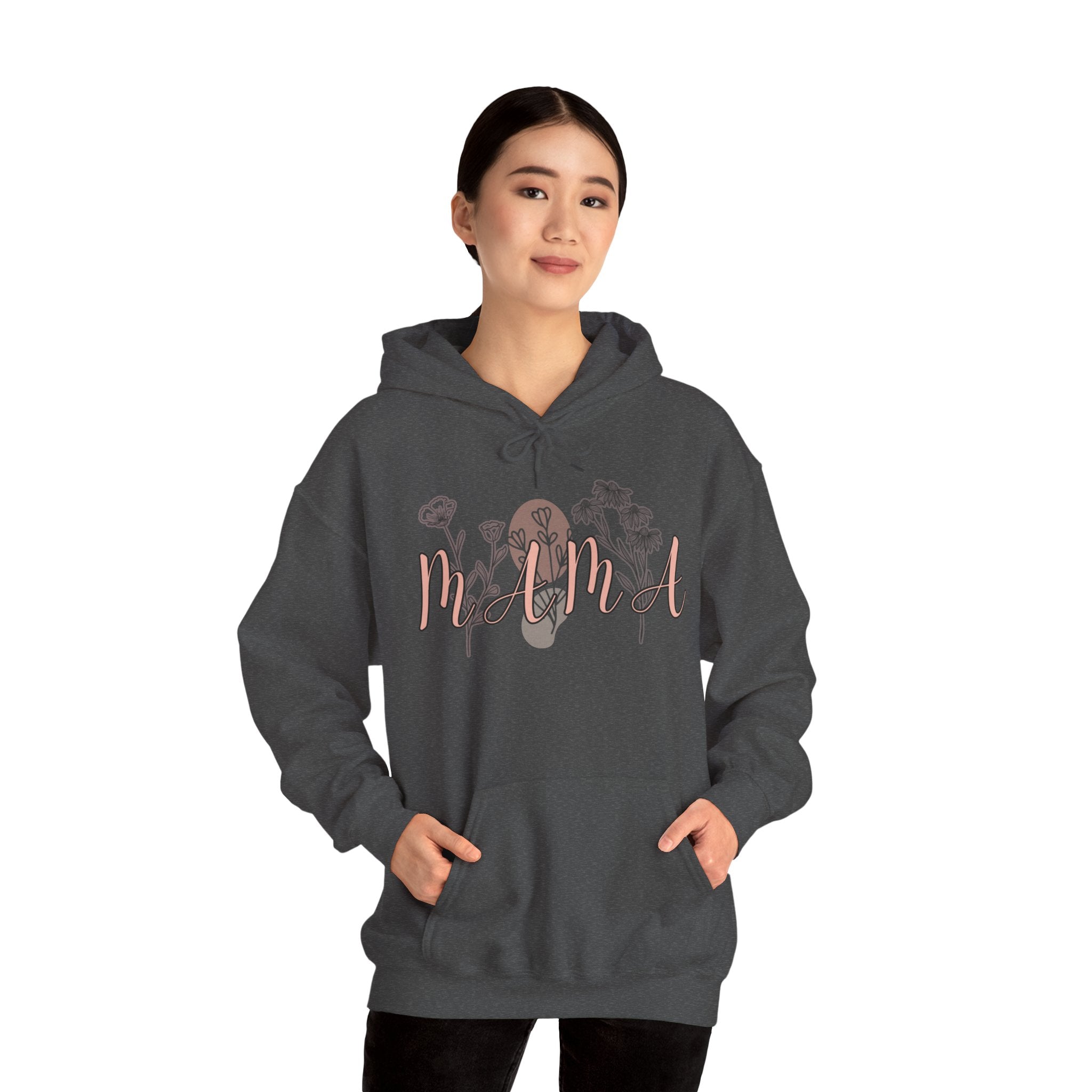 Mama Floral Hoodie – Cozy Mother's Day Gift Sweatshirt
