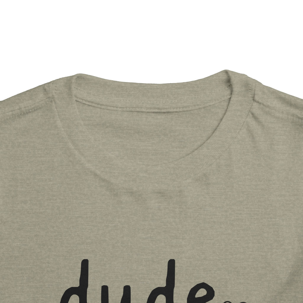 Dude Heart Toddler Tee — Kids' 'Dude' Heart T-Shirt