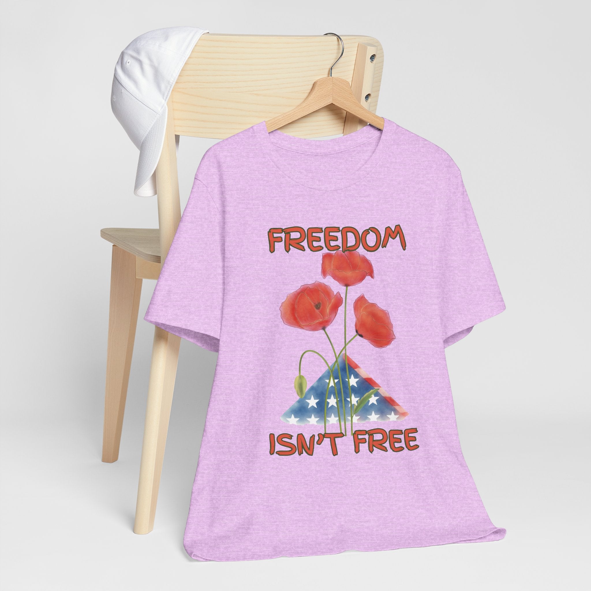 Freedom Isn't Free T-Shirt — Patriotic Tribute Tee