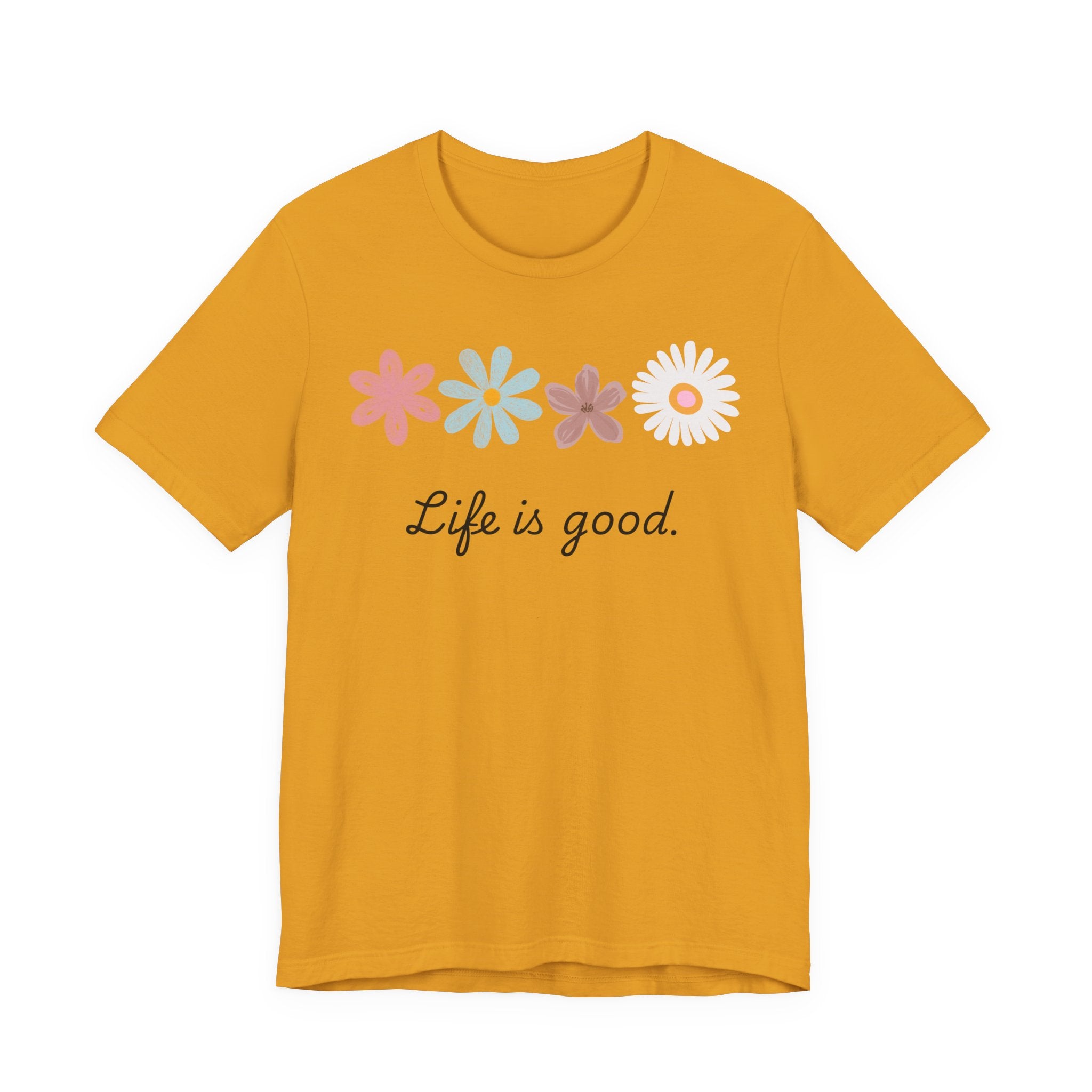 Life Is Good Floral T-Shirt
