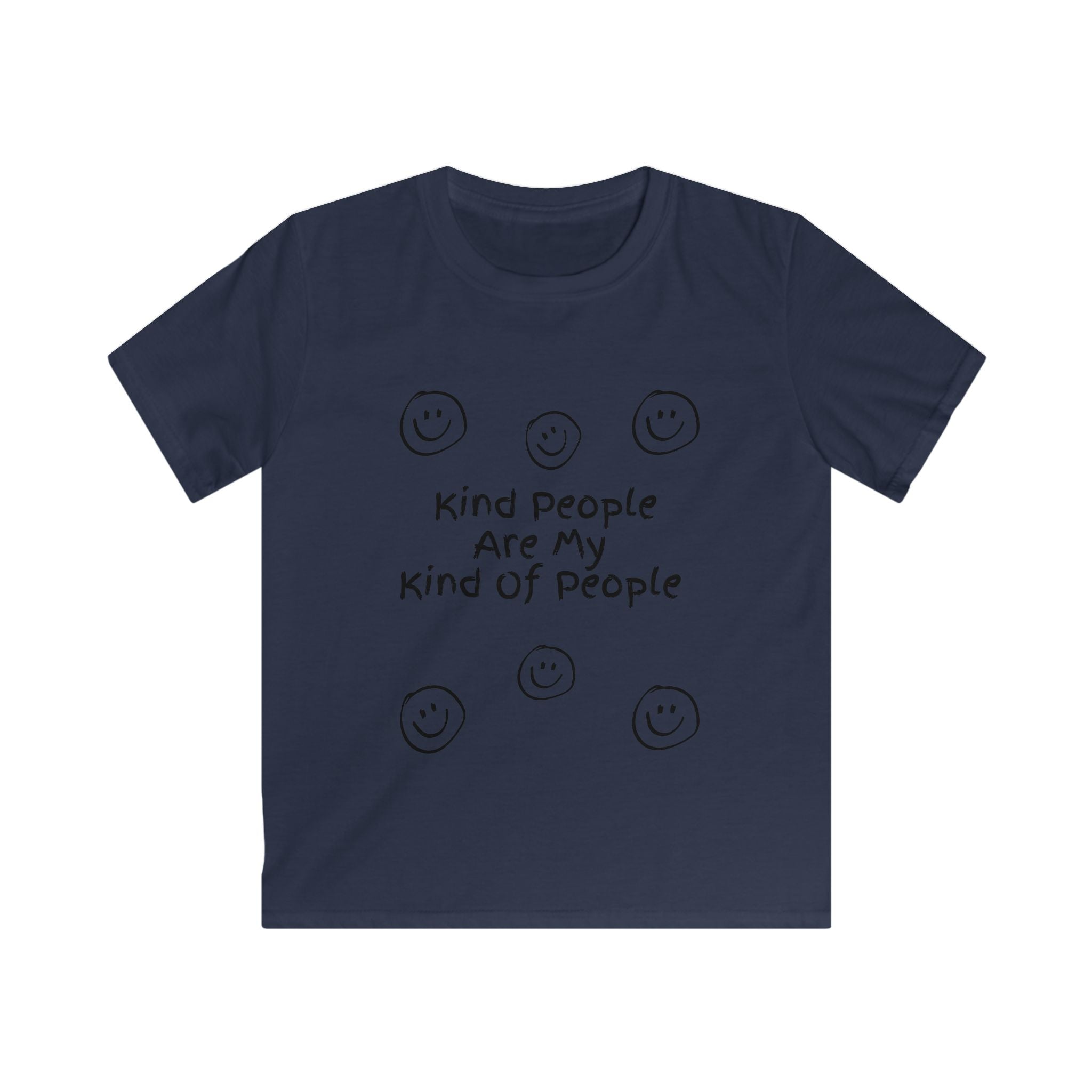 Kids Tee — "Kind People Are My Kind Of People" — Positive Message Kids T-Shirt