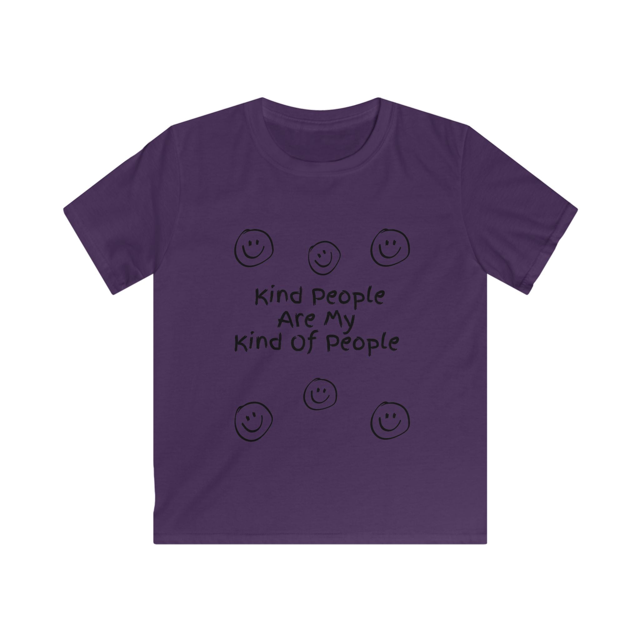 Kids Tee — "Kind People Are My Kind Of People" — Positive Message Kids T-Shirt