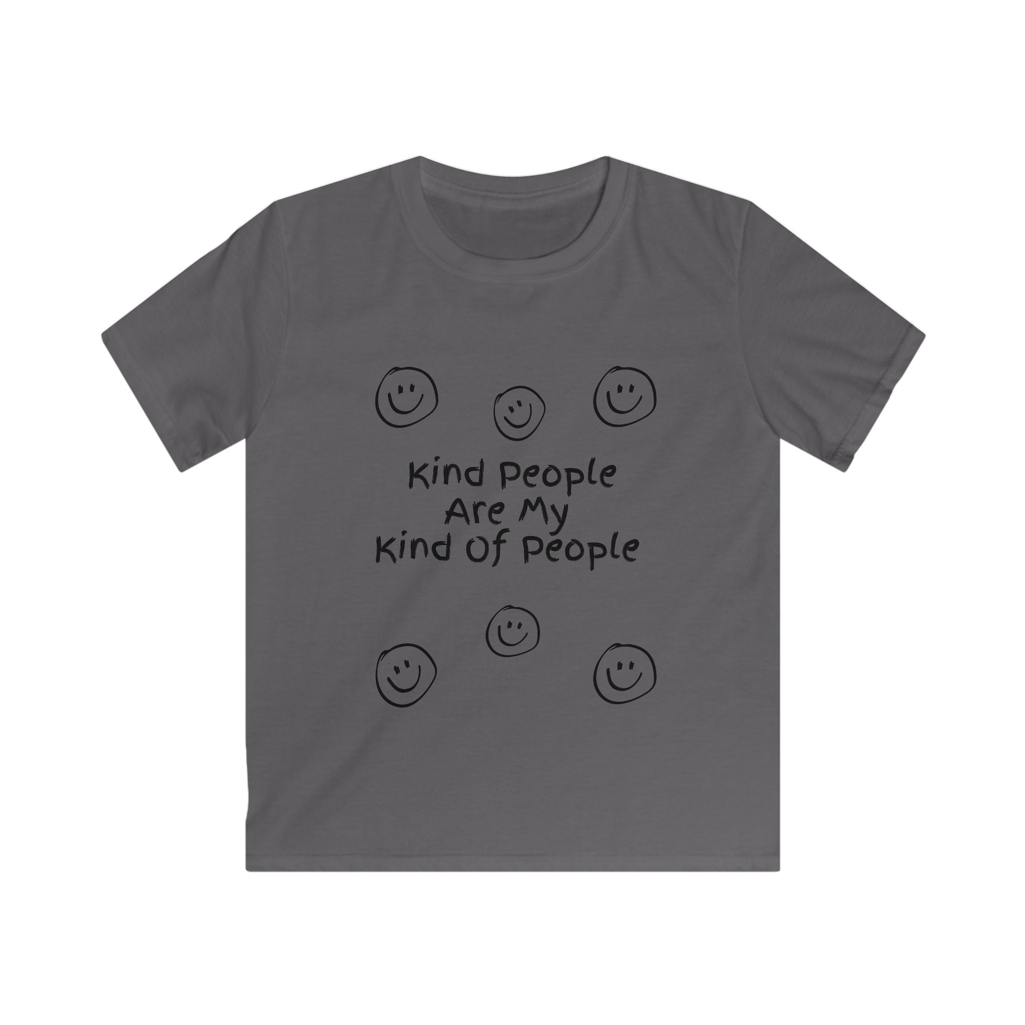 Kids Tee — "Kind People Are My Kind Of People" — Positive Message Kids T-Shirt