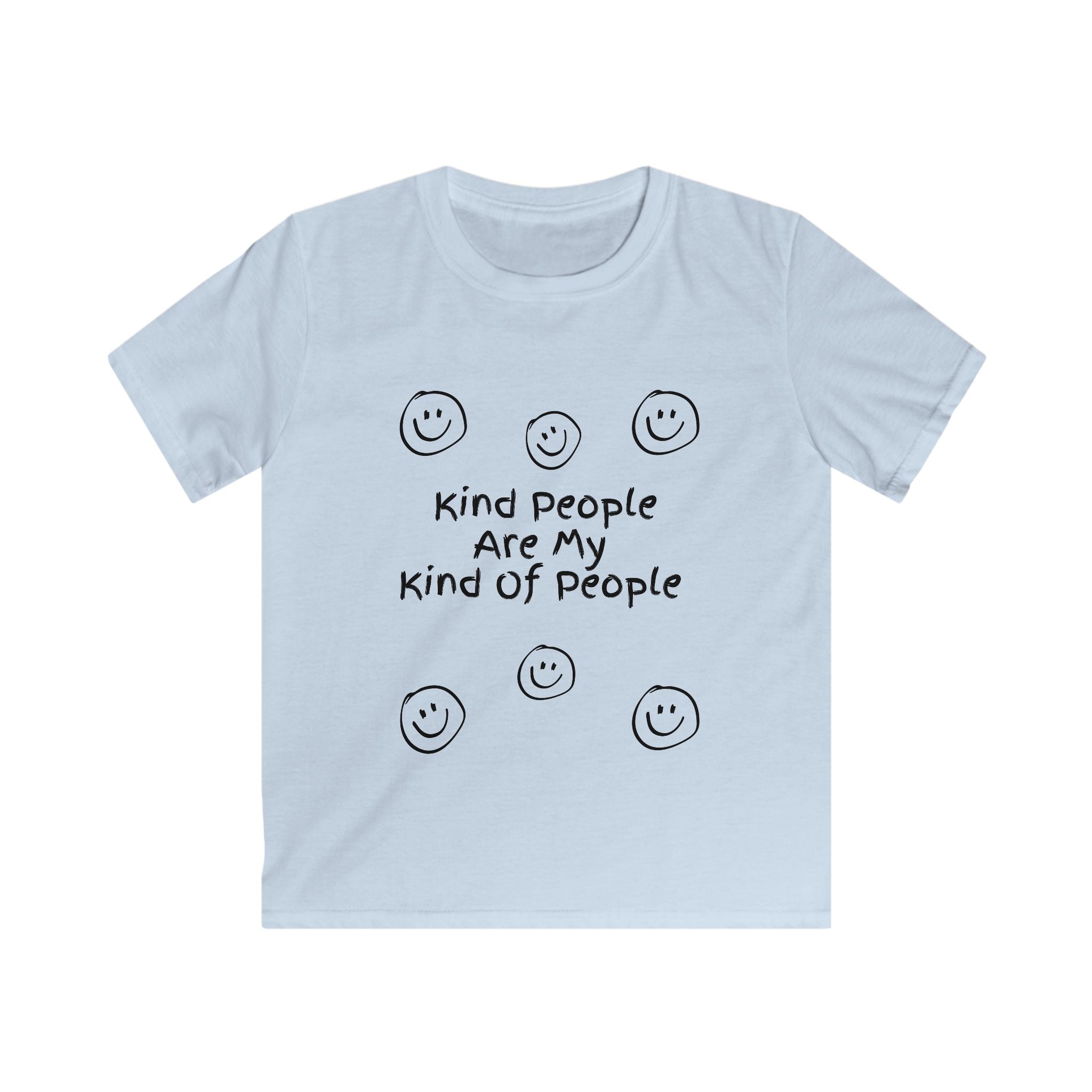 Kids Tee — "Kind People Are My Kind Of People" — Positive Message Kids T-Shirt