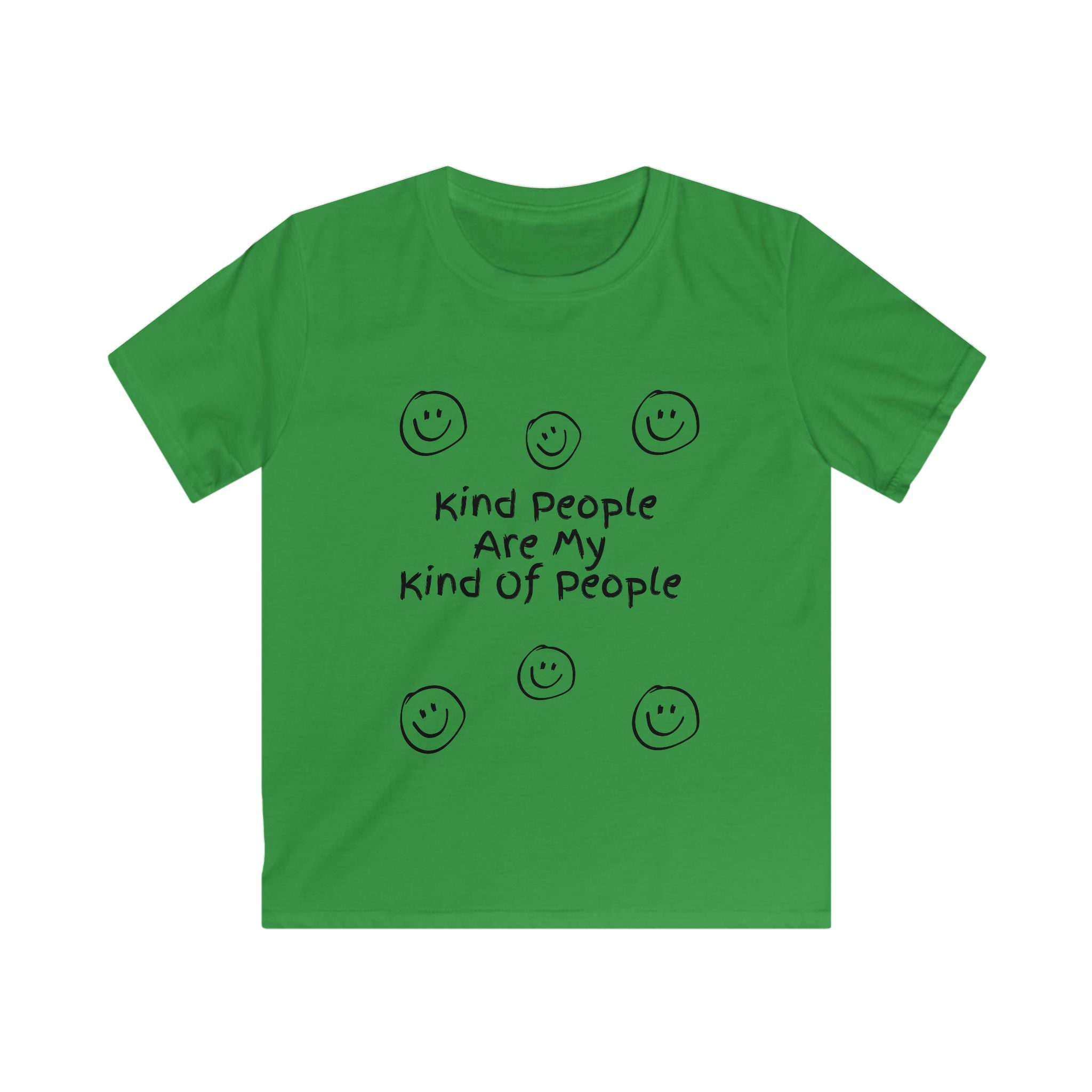Kids Tee — "Kind People Are My Kind Of People" — Positive Message Kids T-Shirt