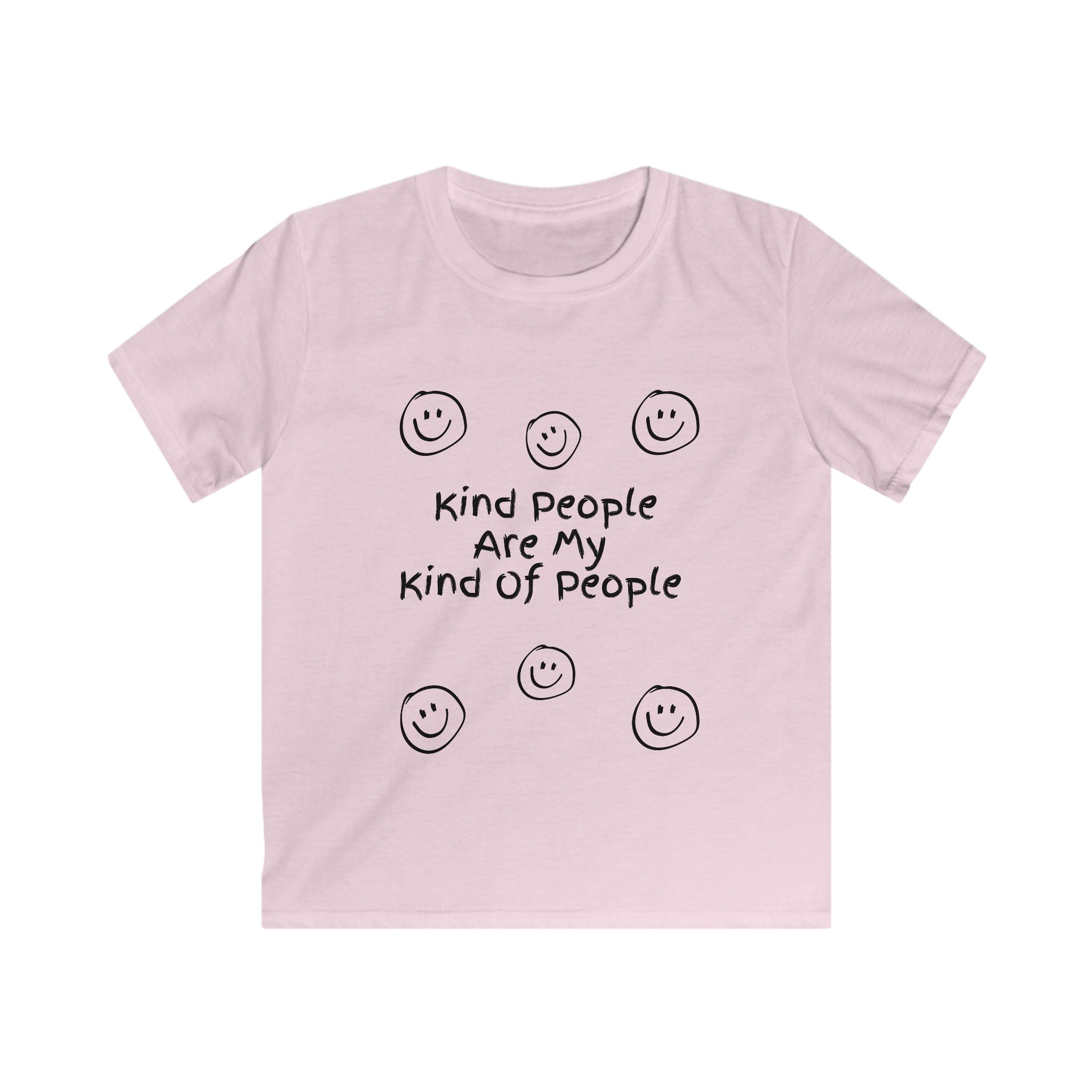 Kids Tee — "Kind People Are My Kind Of People" — Positive Message Kids T-Shirt